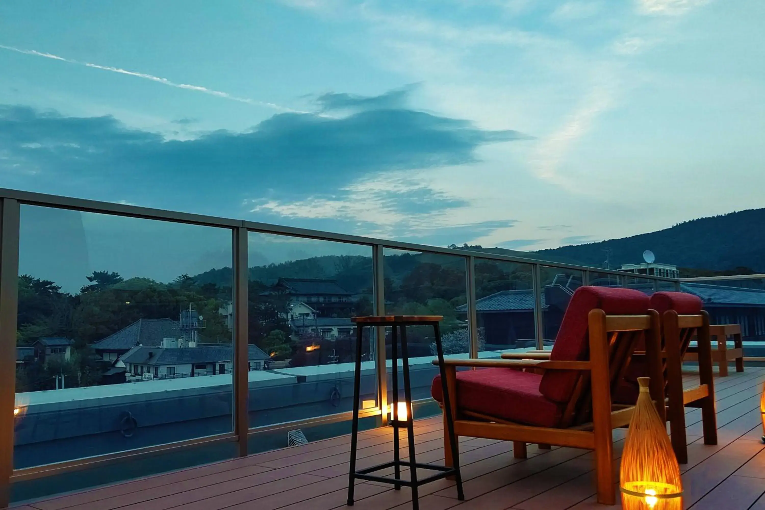 Balcony/Terrace in Asukasou Hotel