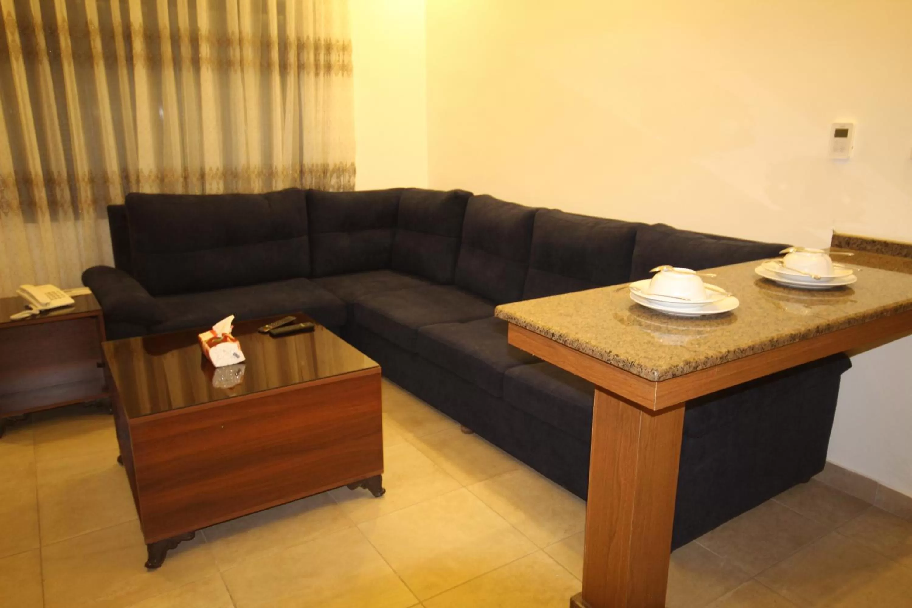 Living room in سما عمان للشقق الفندقية Sama Amman Hotel Apartments