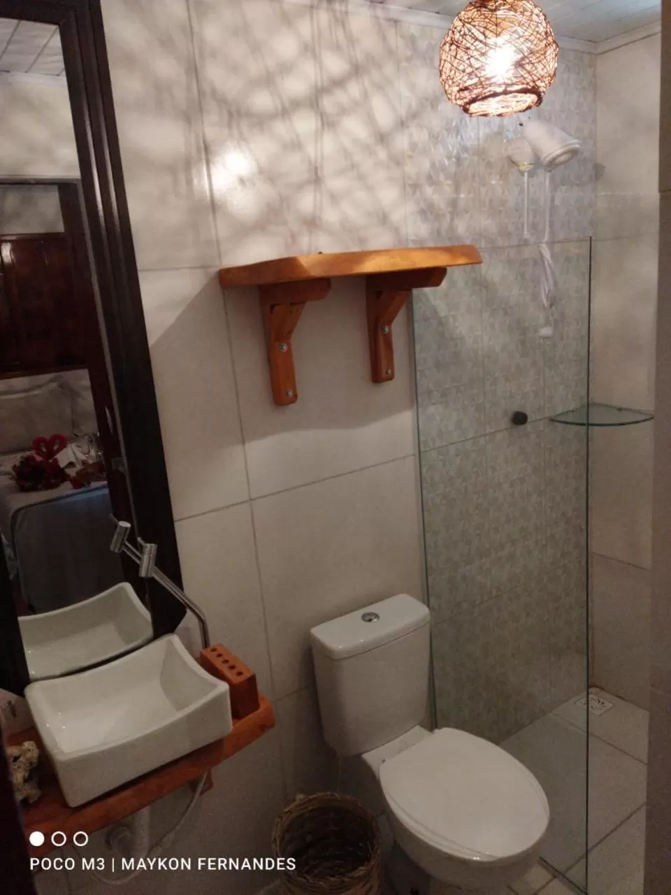 Shower in Chalé Palhano Beach