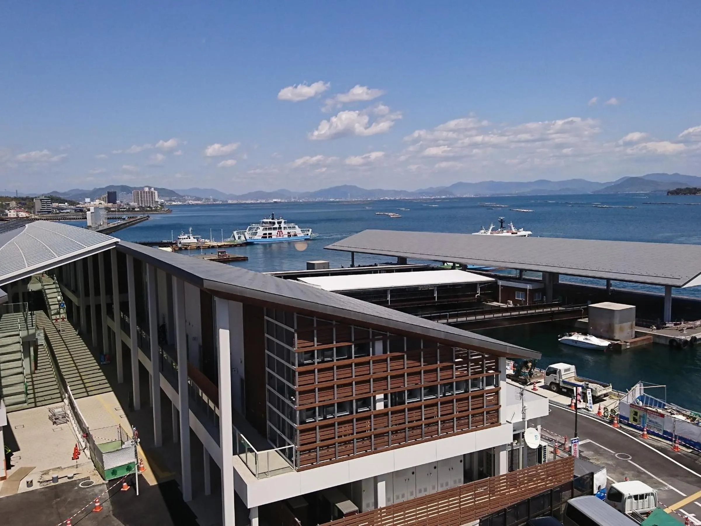 Sea view in Miyajima Coral Hotel