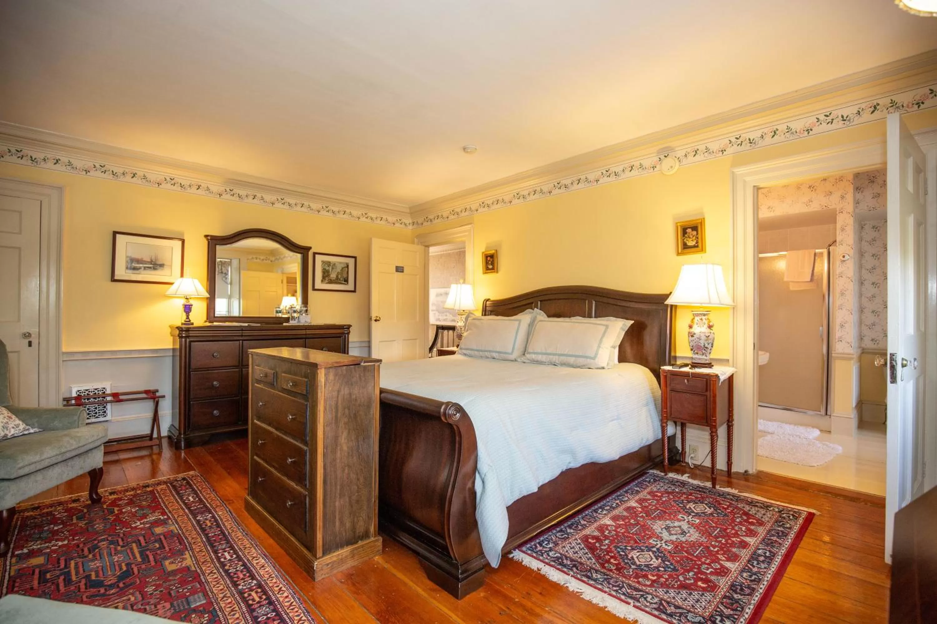 Bedroom, Bed in Clark Currier Inn