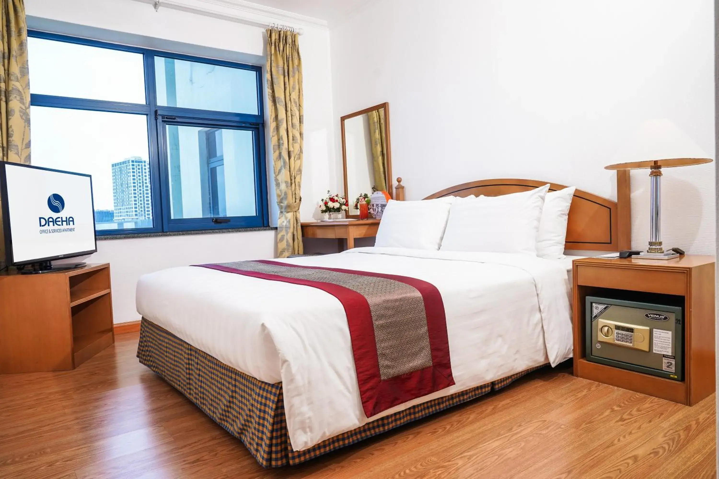 Bed in Daeha Serviced Apartment