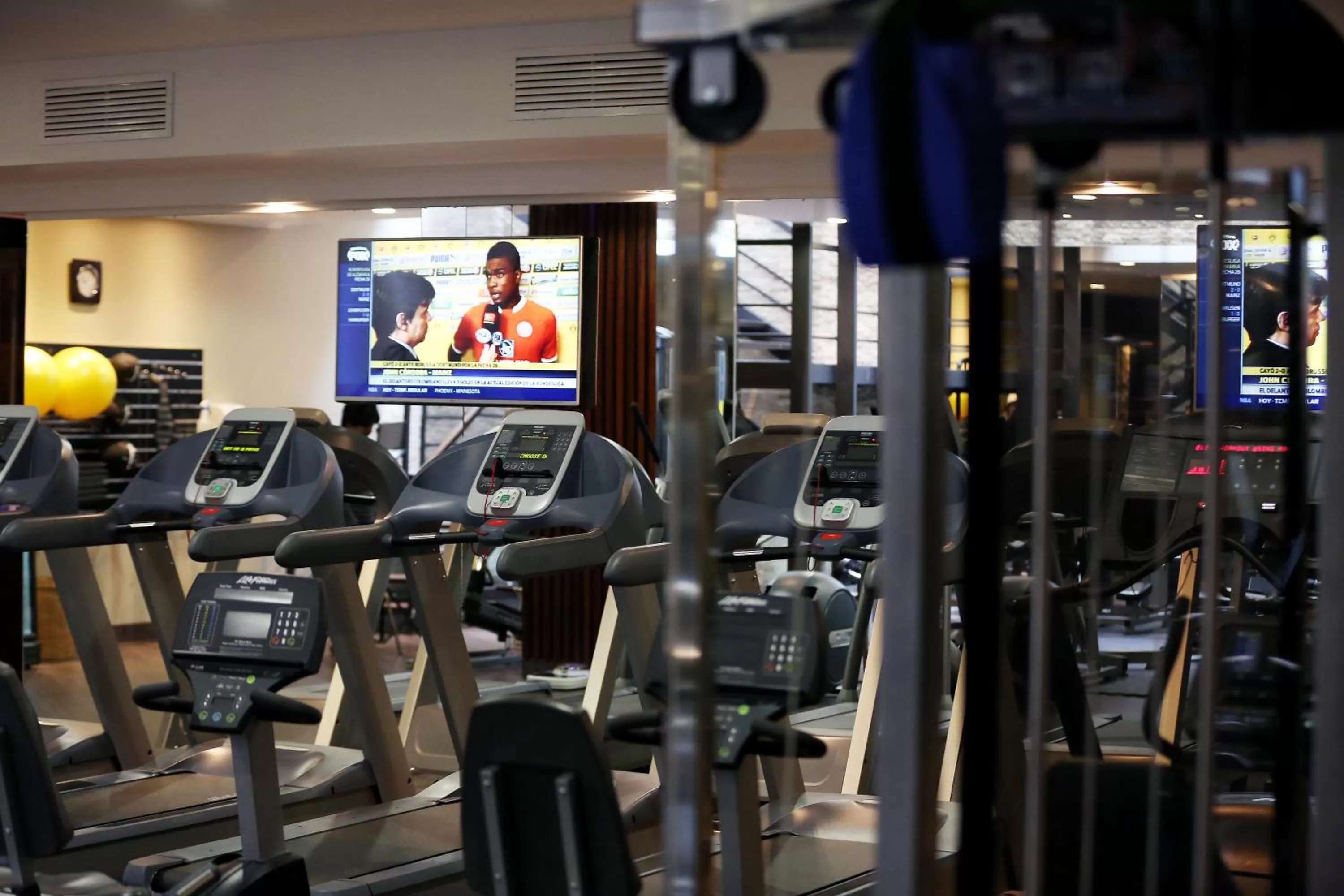 Fitness centre/facilities in Hotel Reina Isabel