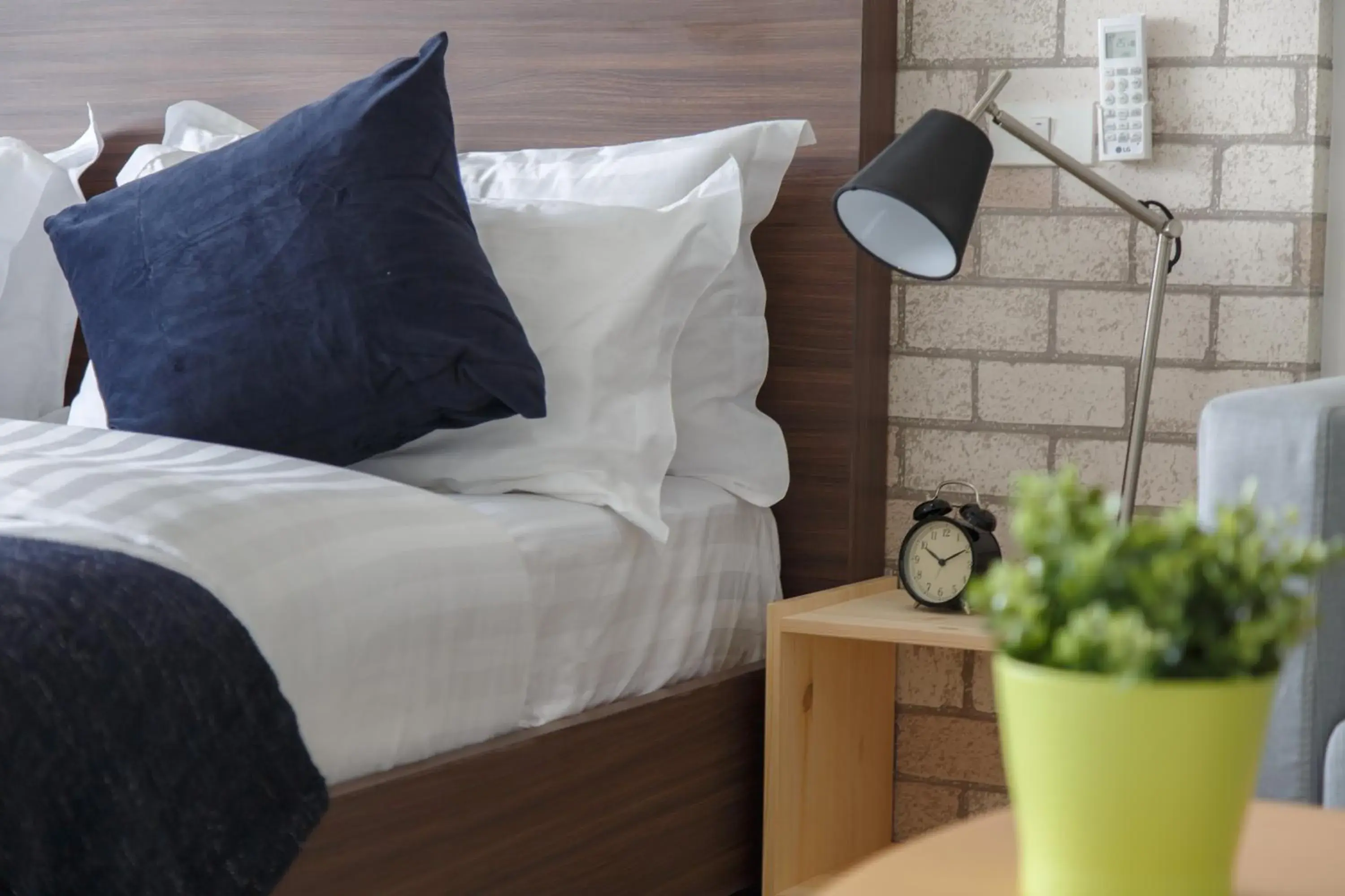 Bedroom, Bed in Q Space Residence Bedroom, Bed in Q Space Residence