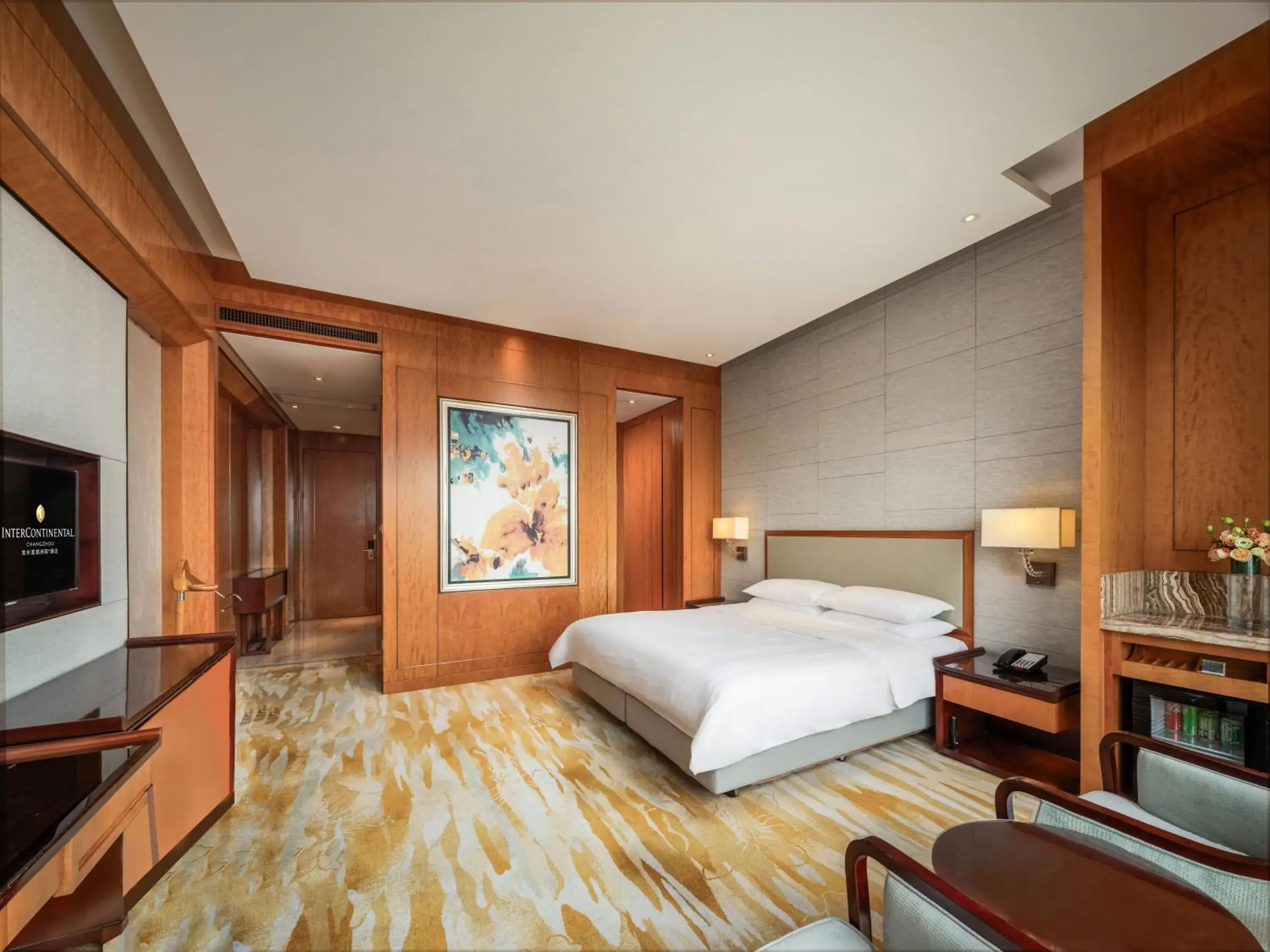 Bedroom, Bed in Intercontinental Changzhou