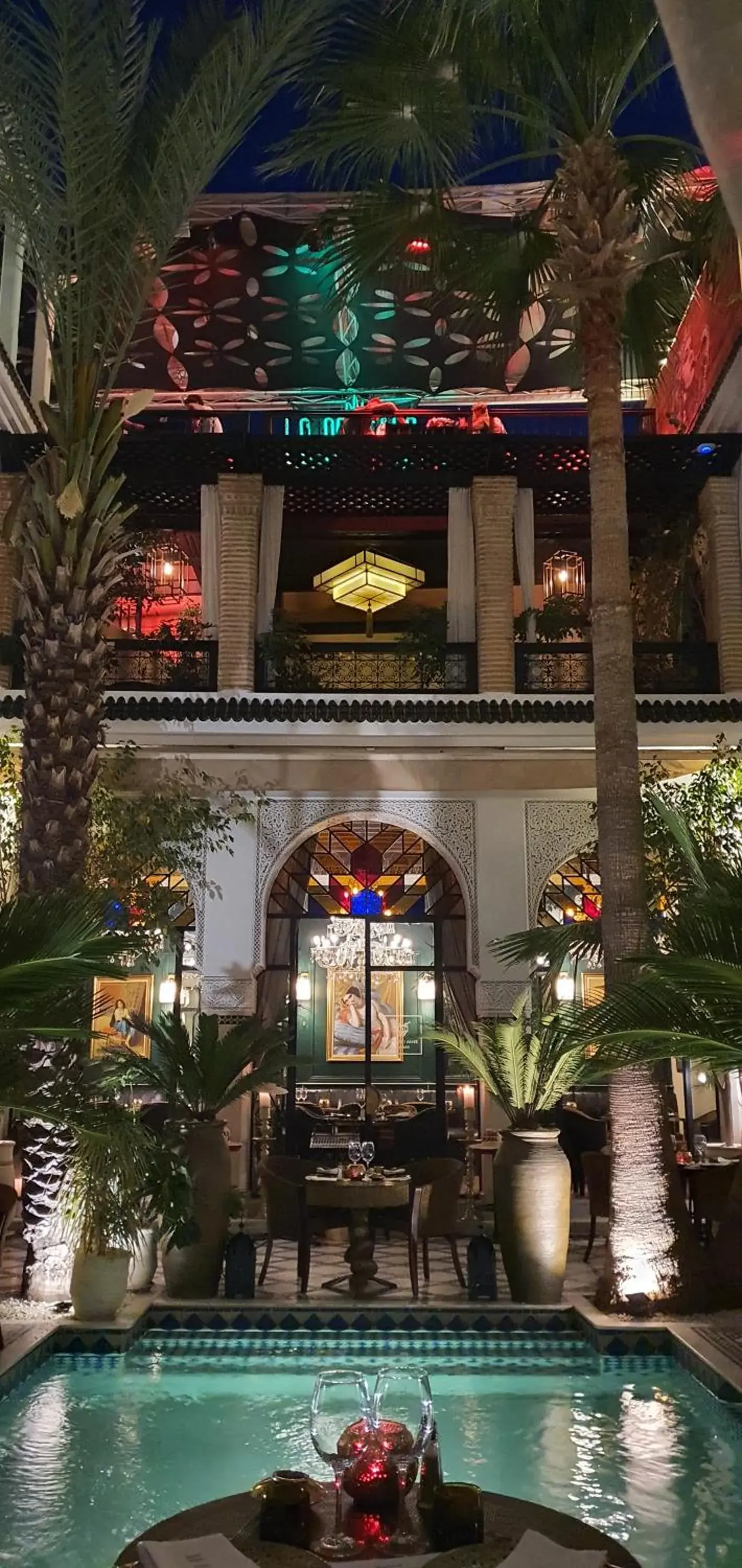 Patio, Swimming Pool in Riad Monceau