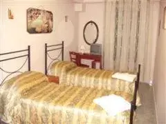 Bedroom, Bed in Hotel Alloggio Del Conte