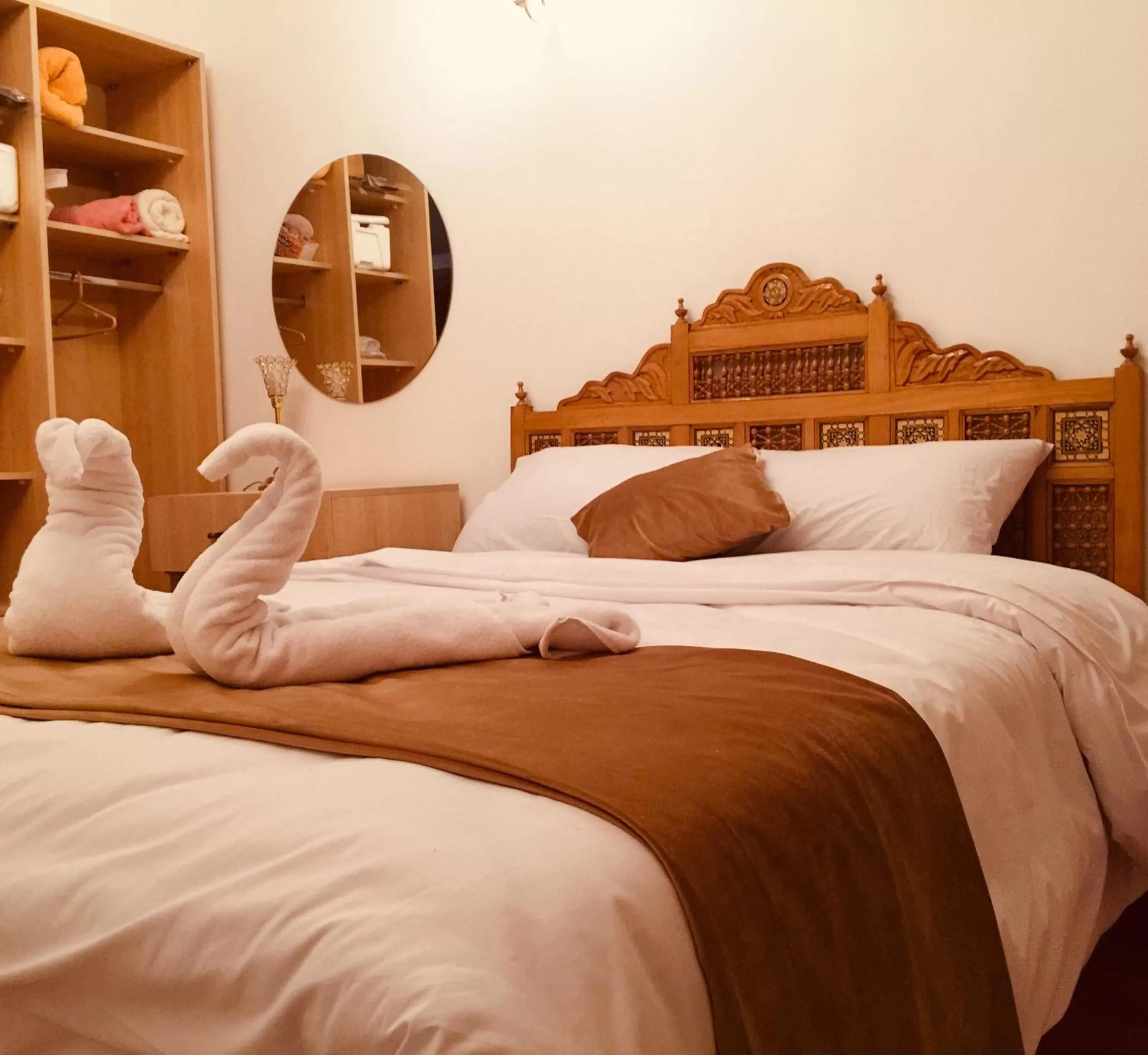 Bed in Eagles Pyramids View