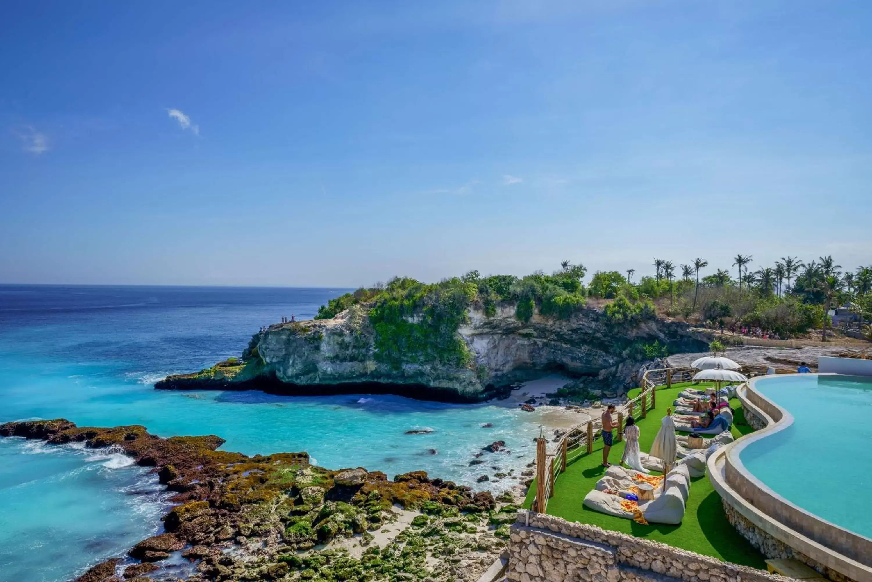 Natural landscape, Pool View in Blue Lagoon Avia Villas