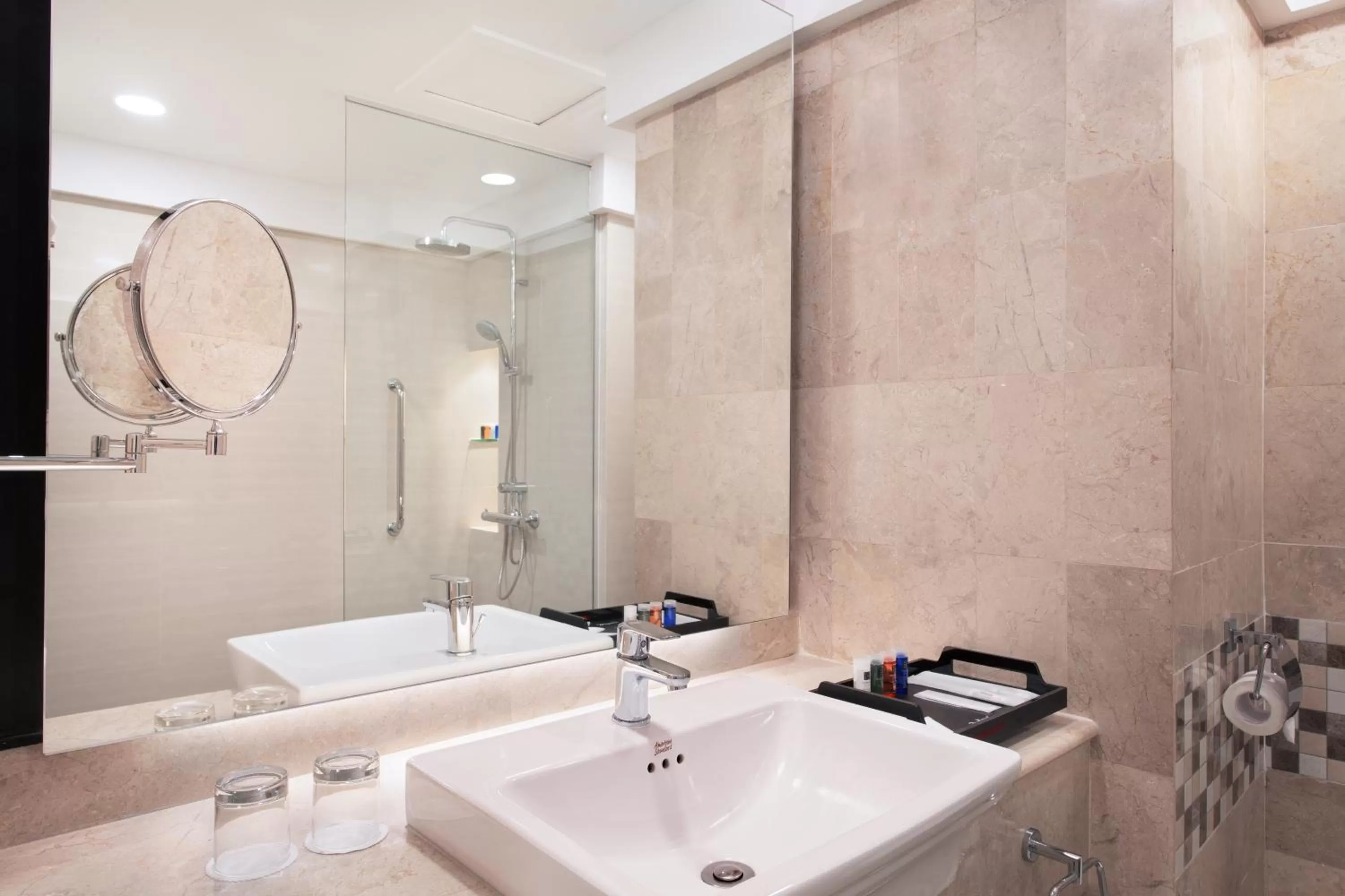 Bathroom in AIHO Hotel Medan