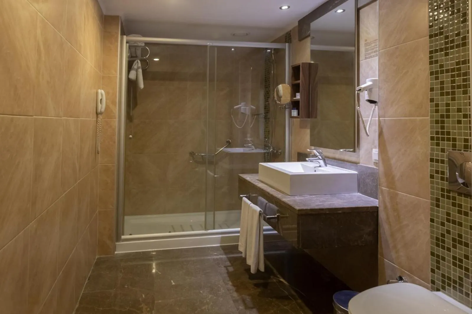 Shower in Kolin Hotel Spa & Convention Center