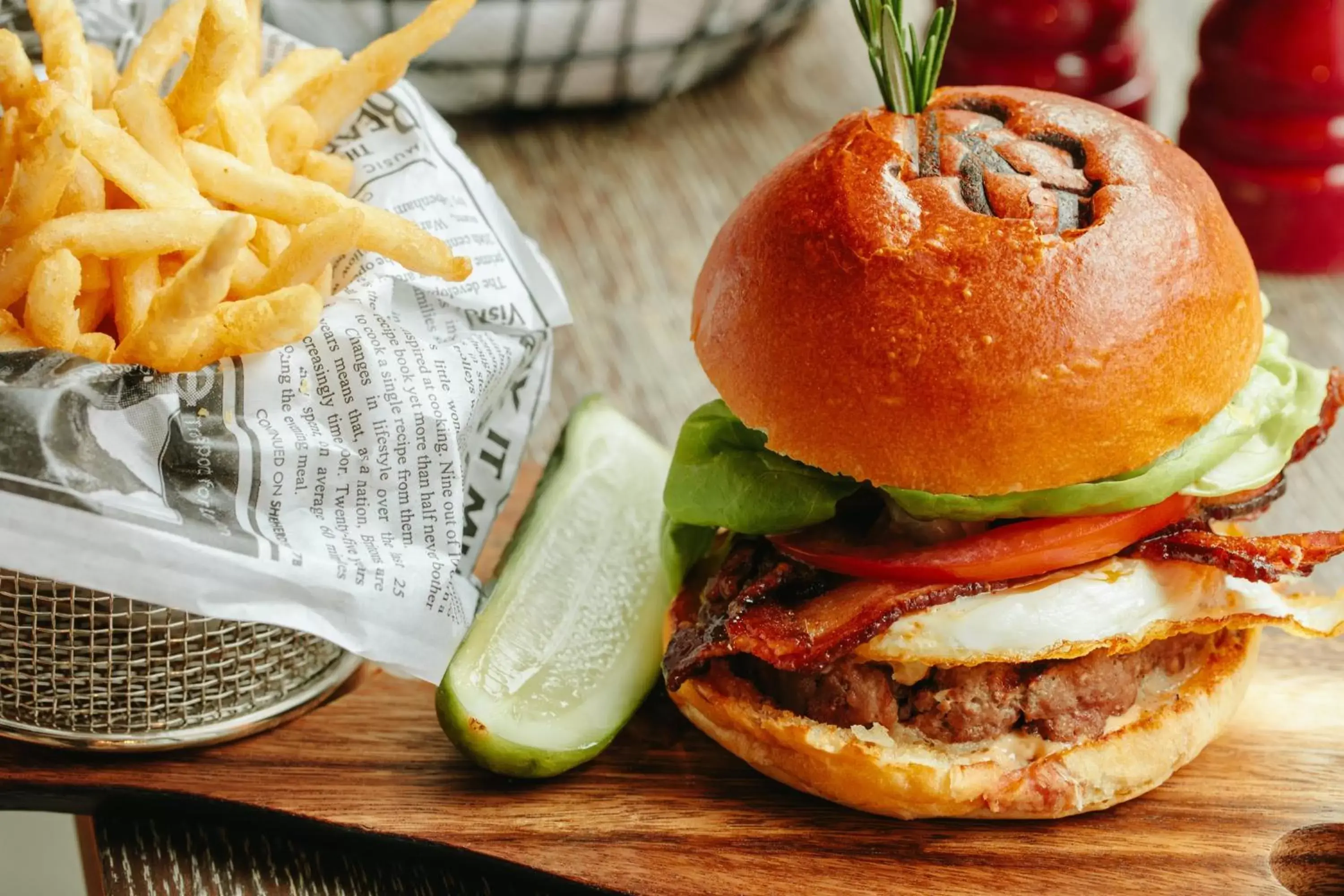 Food close-up in Revere Hotel Boston Common Food close-up in Revere Hotel Boston Common