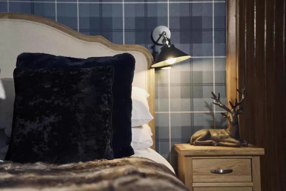 Bed in The Coylet Inn by Loch Eck