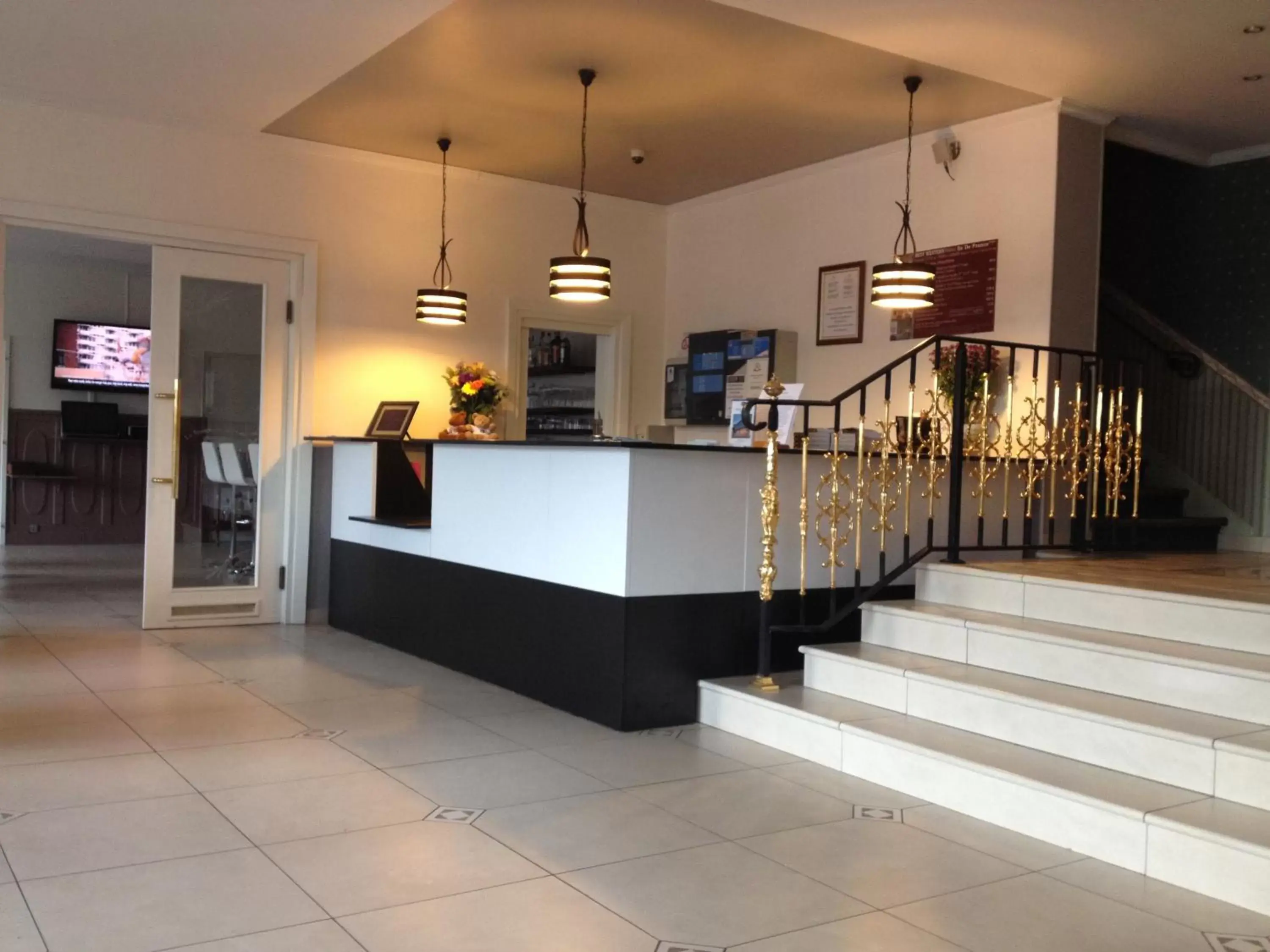 Lobby or reception, Lobby/Reception in Best Western Hotel Ile de France