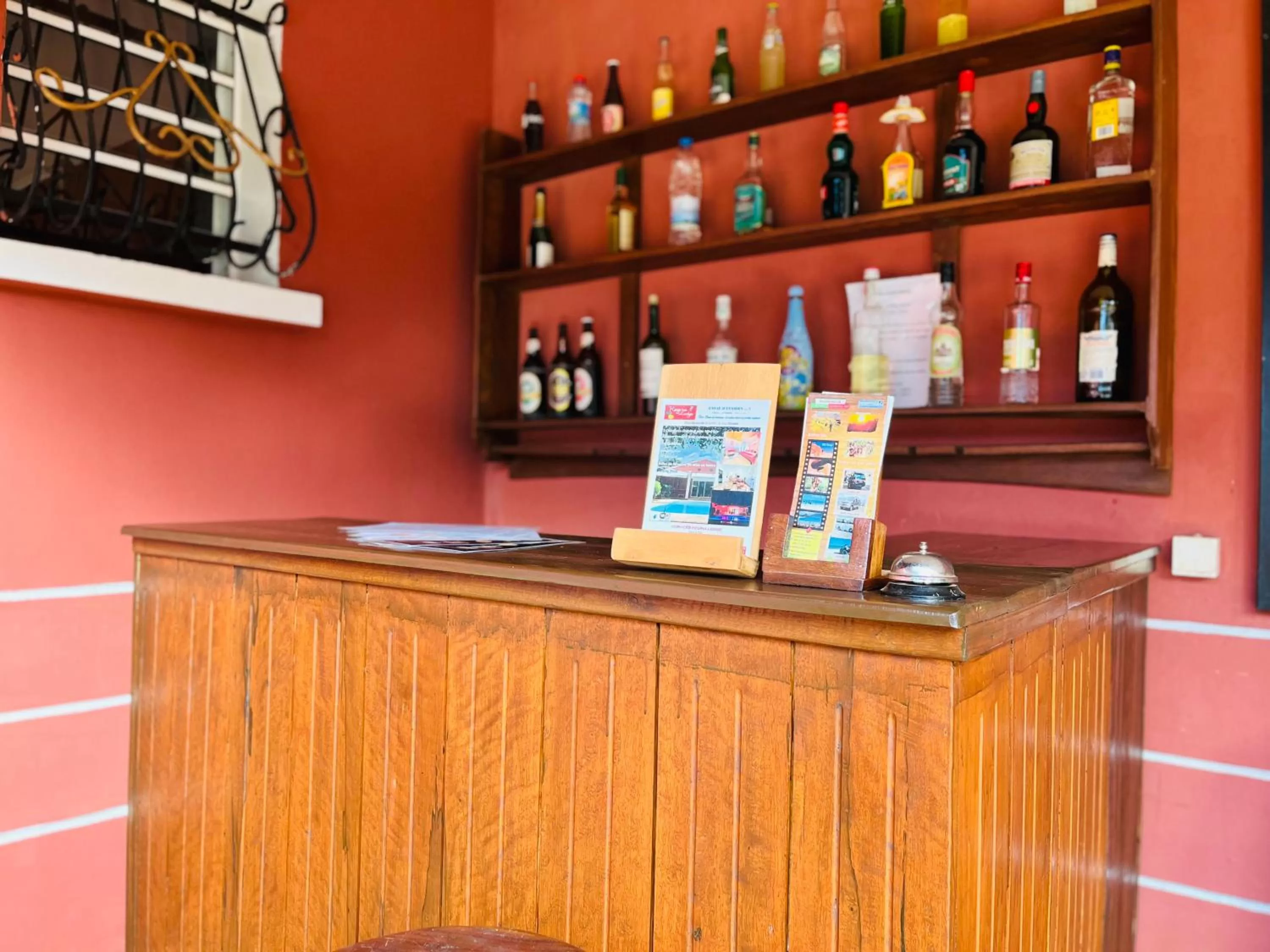 Lounge or bar, Lobby/Reception in Régina Lodge Diégo Suarez Madagascar