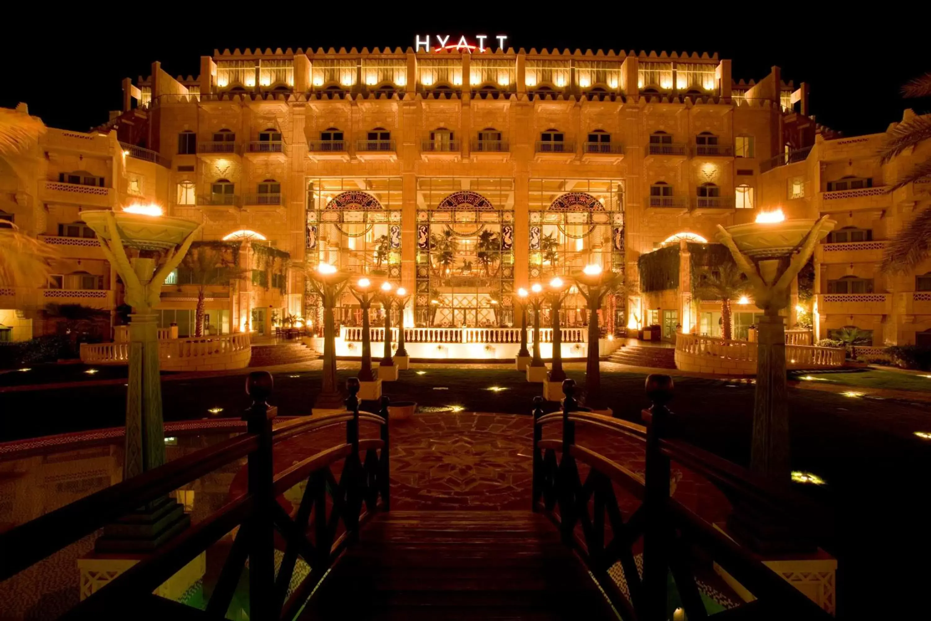 Property building in Grand Hyatt Muscat