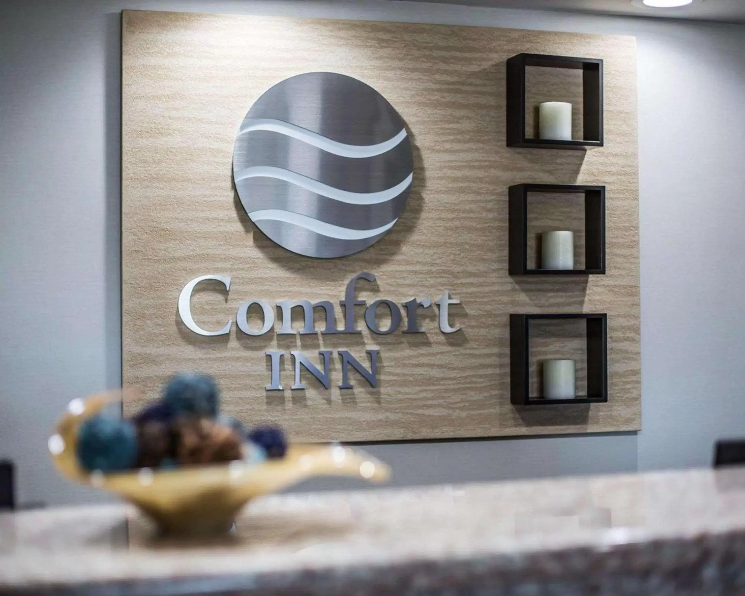 Lobby or reception in Comfort Inn Airport Manchester