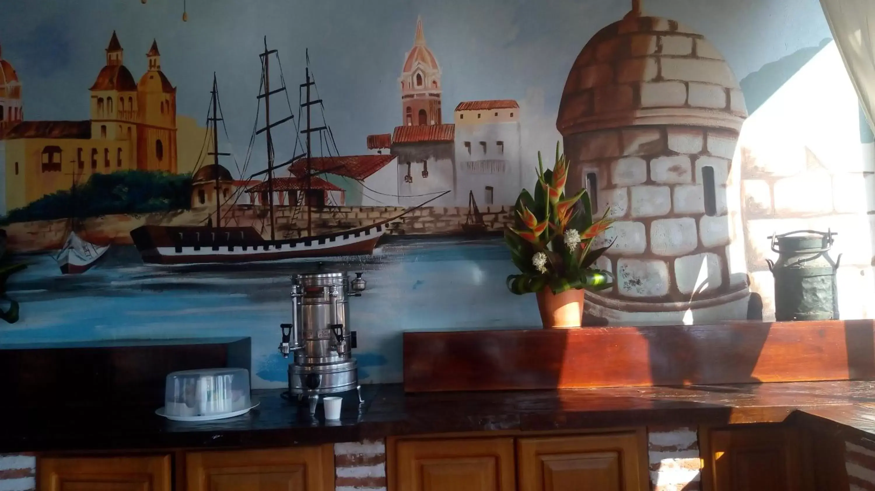 Restaurant/places to eat, Kitchen/Kitchenette in Hotel Don Pedro De Heredia