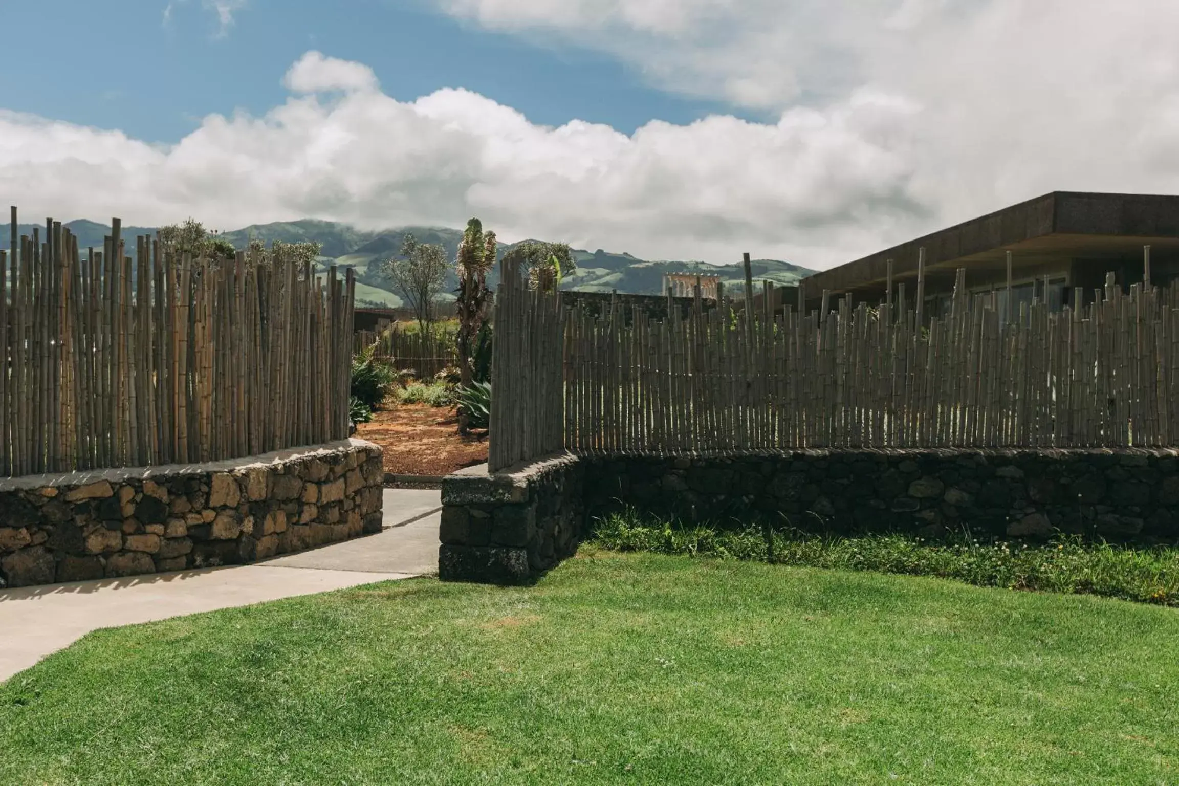 Garden in Santa Barbara Eco-Beach Resort