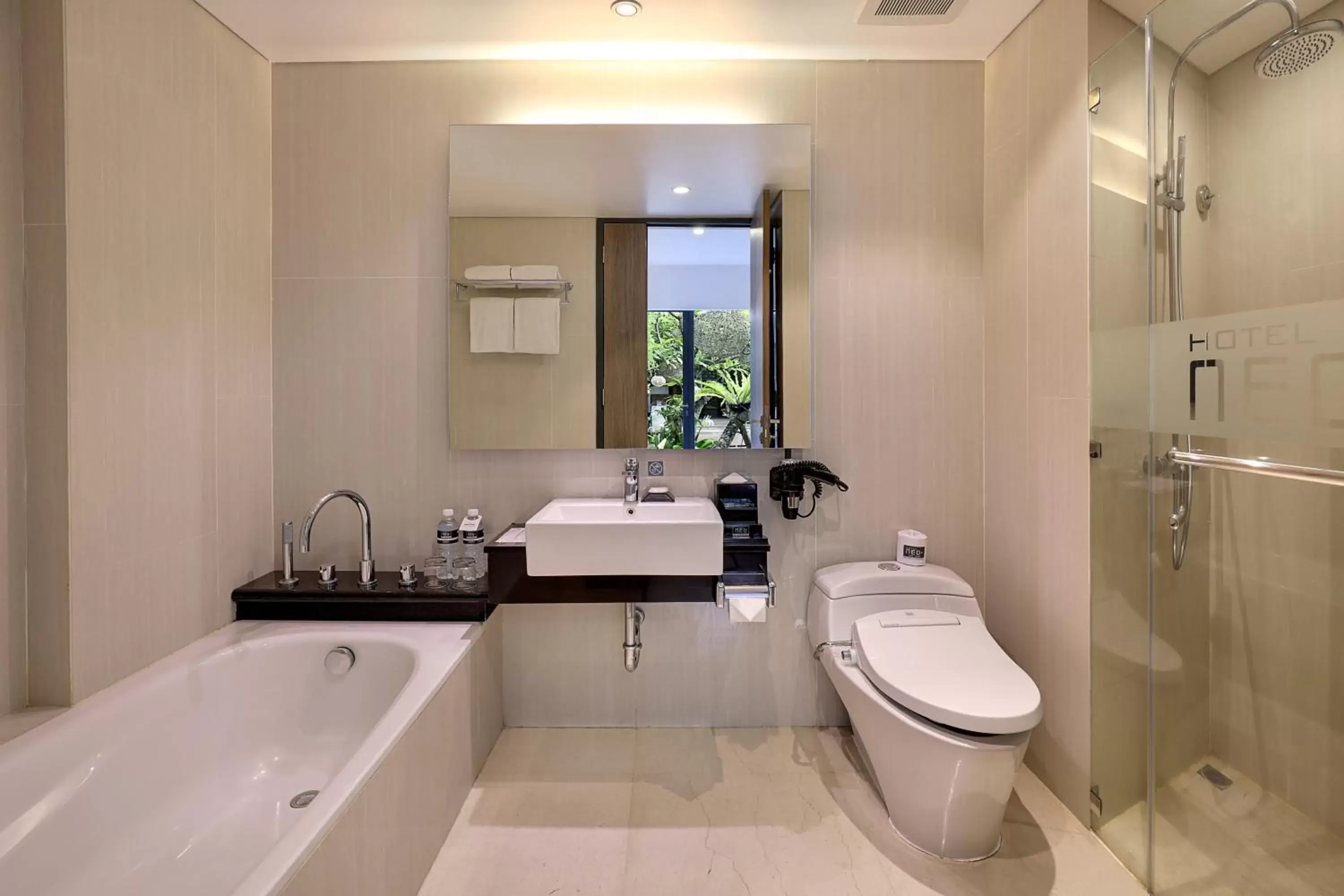 Bathroom in Hotel Neo Kuta, Legian by ASTON