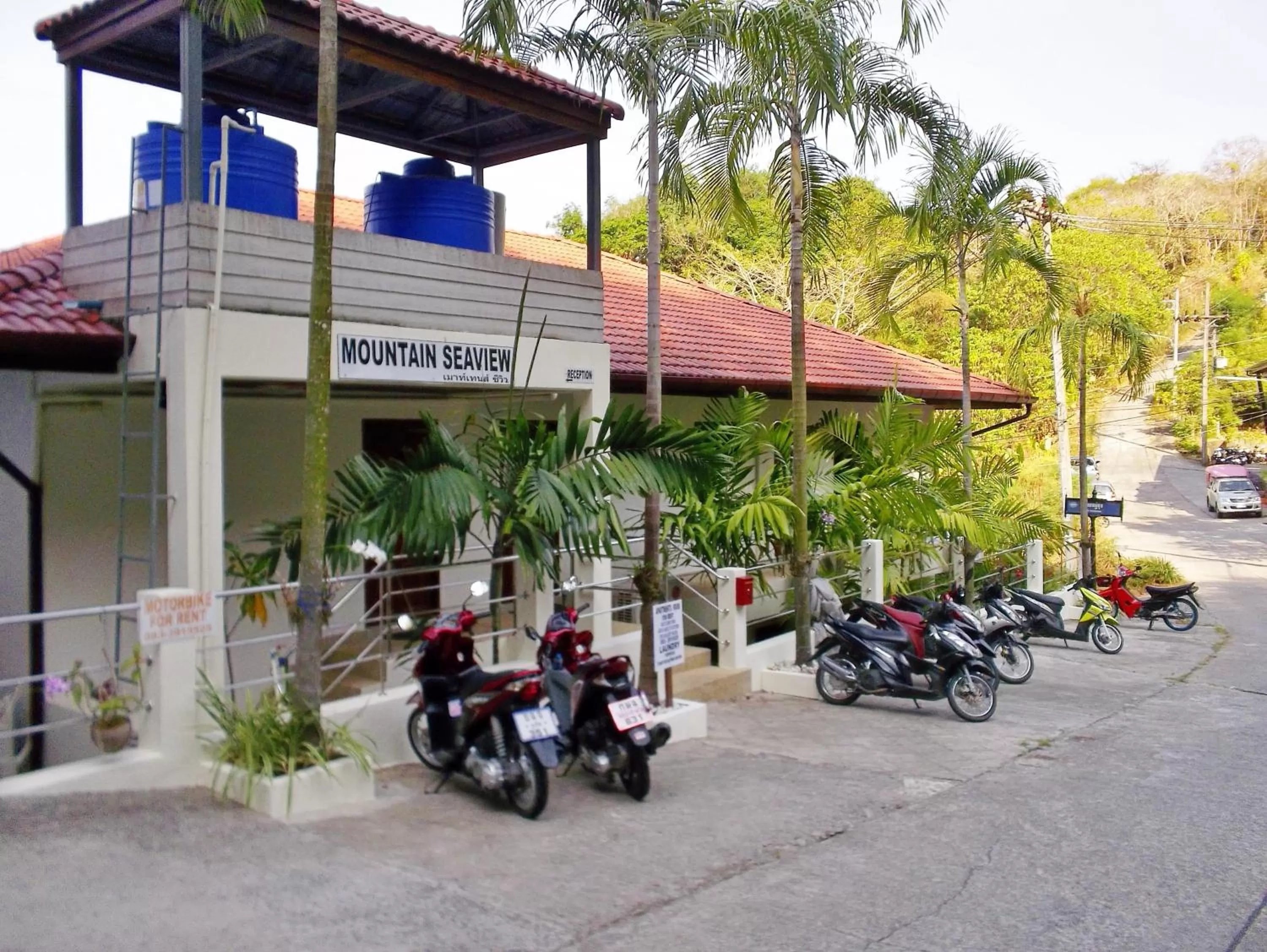 Facade/entrance in Mountain Seaview Luxury Apartments