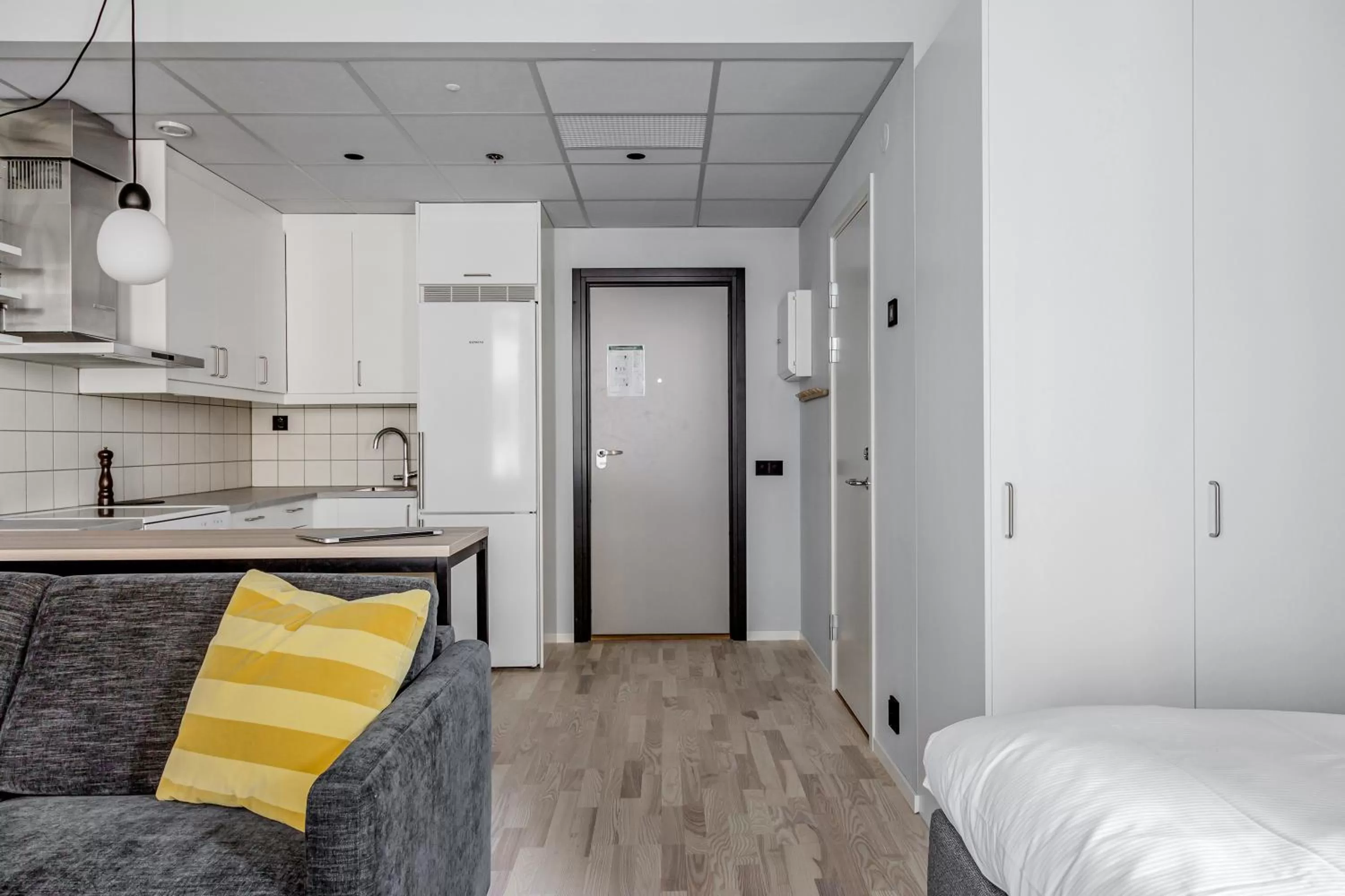 Bedroom in Comfort Hotel Solna Arenastaden