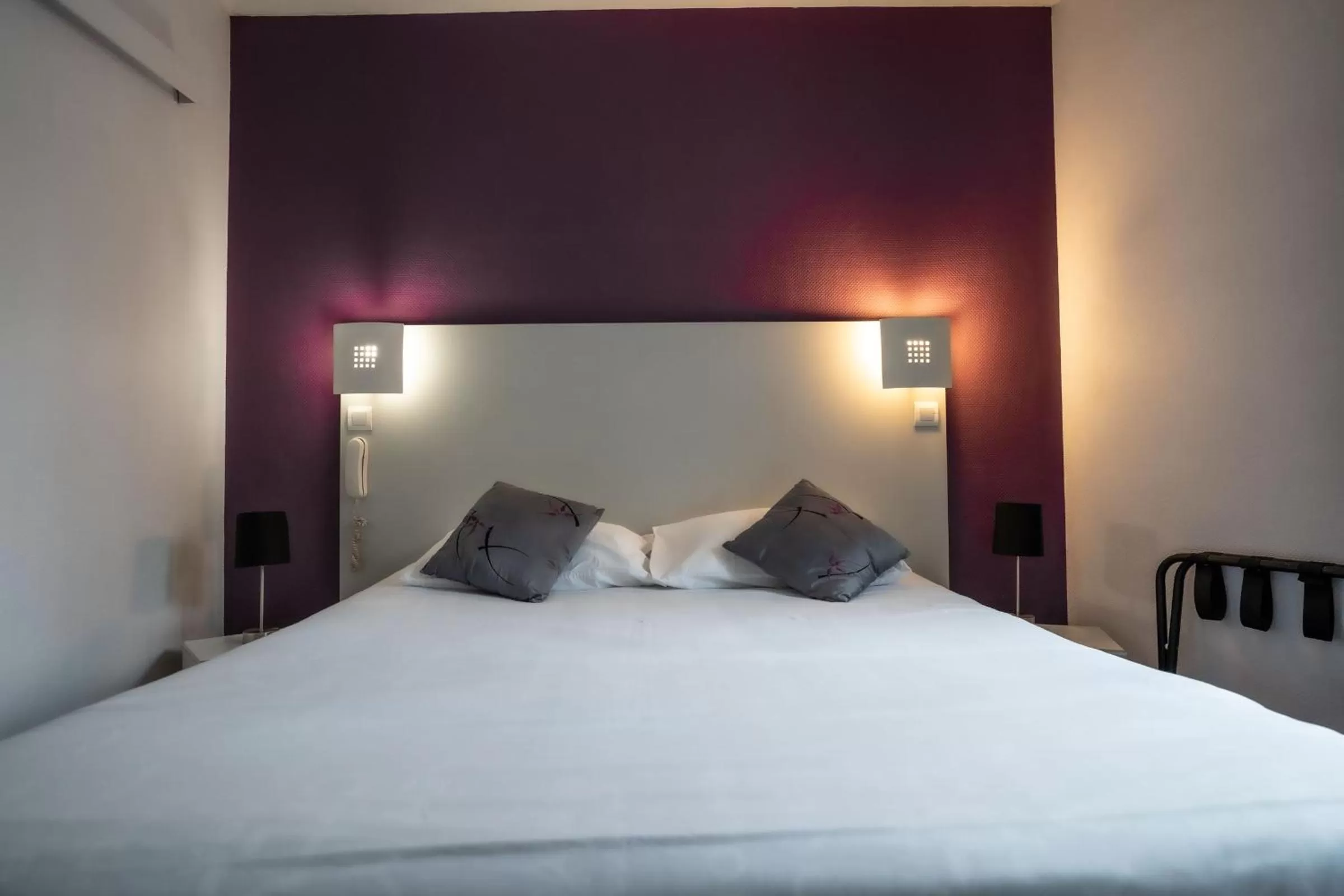 Bed in Hotel De Quebec