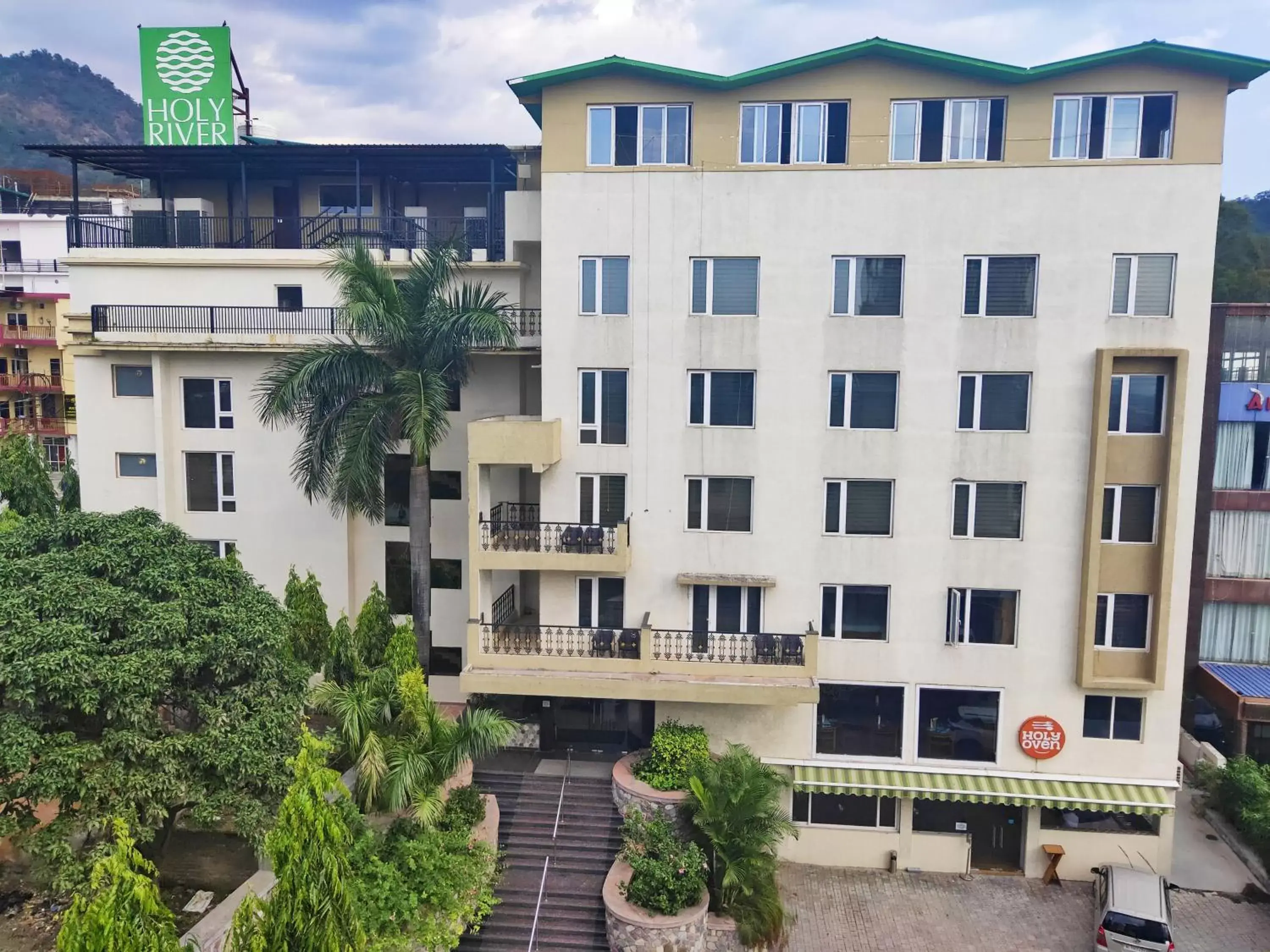 Property building in Holy River Hotel Property building in Holy River Hotel