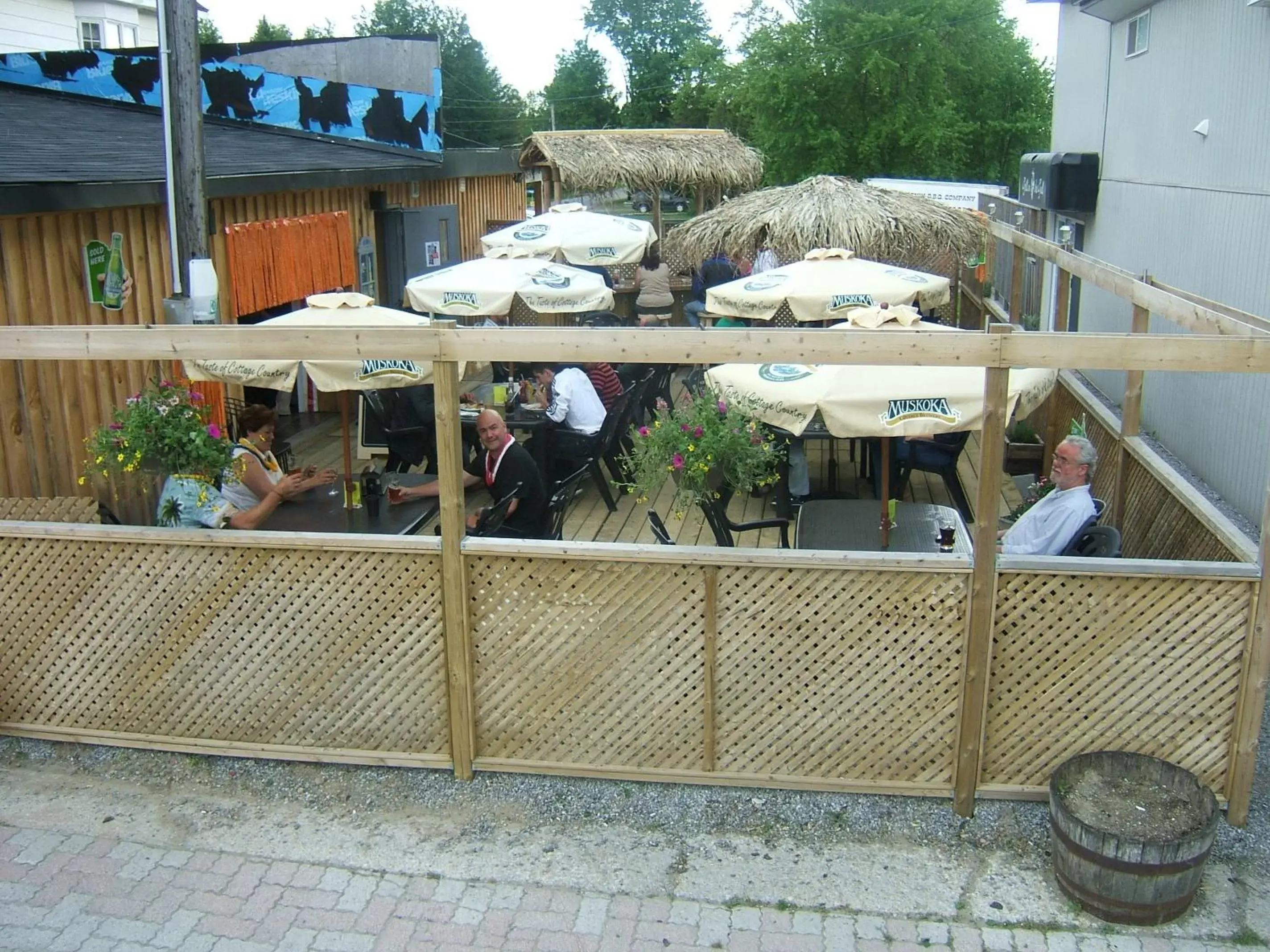 Patio in Dominion Hotel