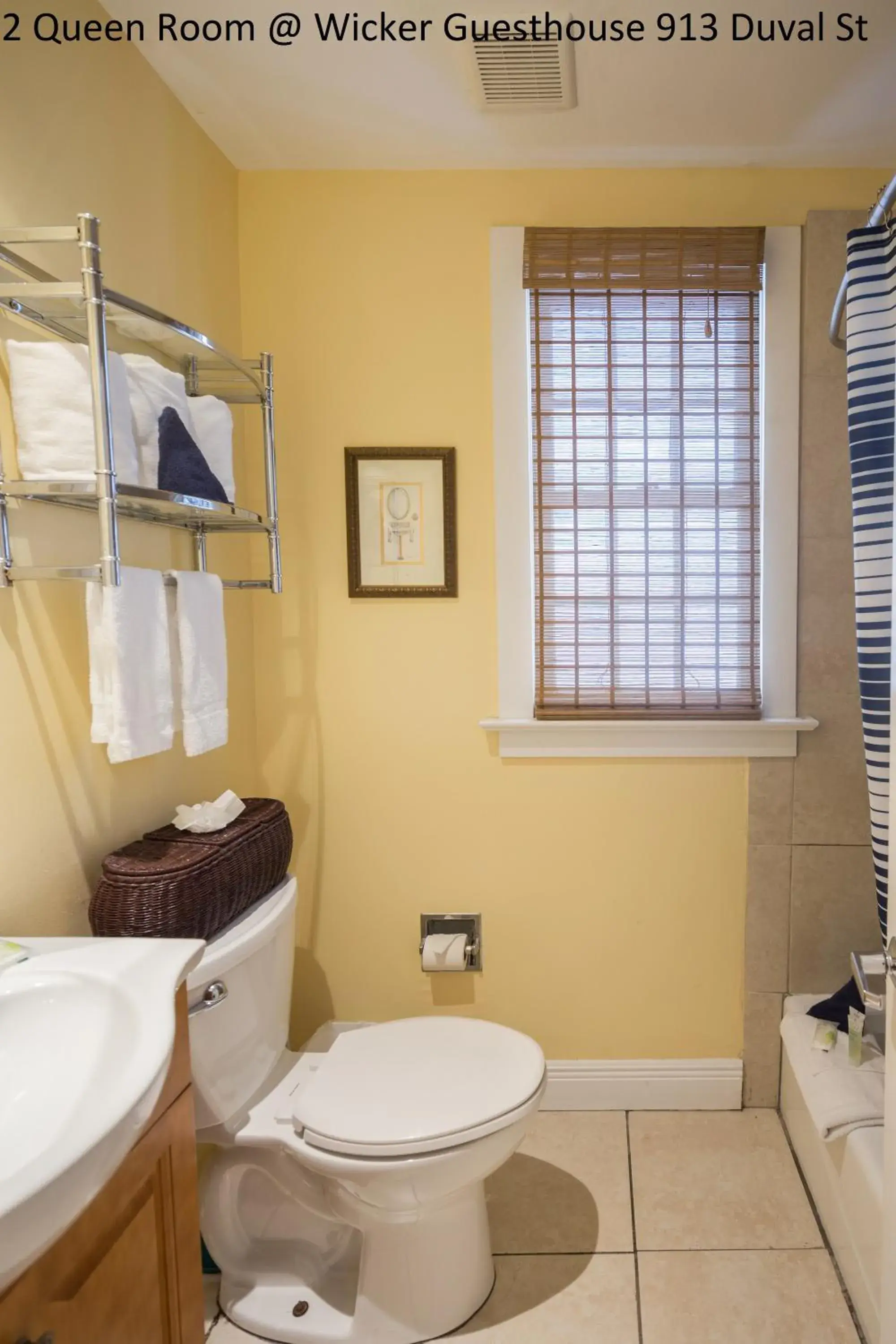 Bathroom in Wicker Guesthouse