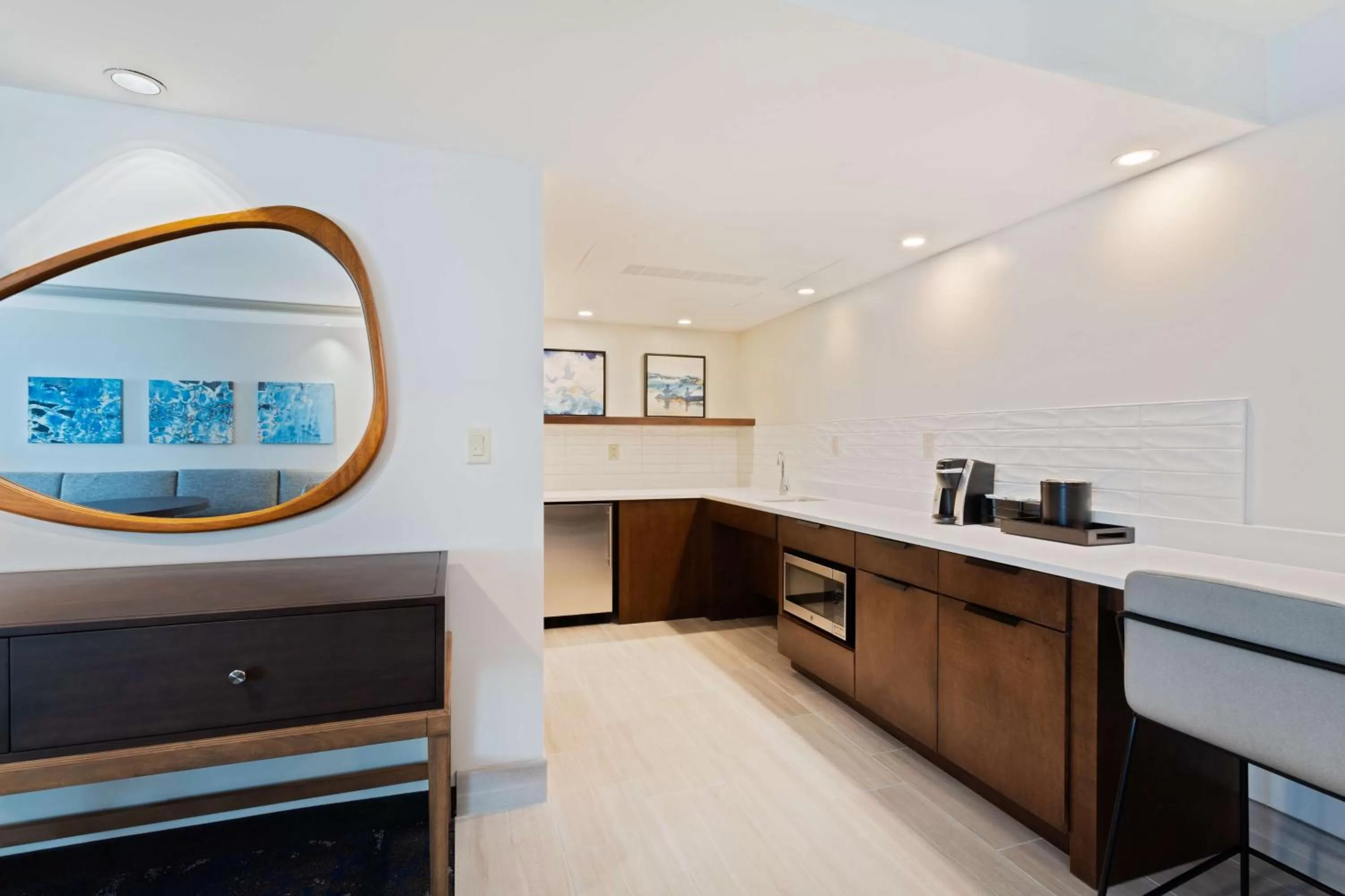 Photo of the whole room in Embassy Suites by Hilton Tampa USF Near Busch Gardens