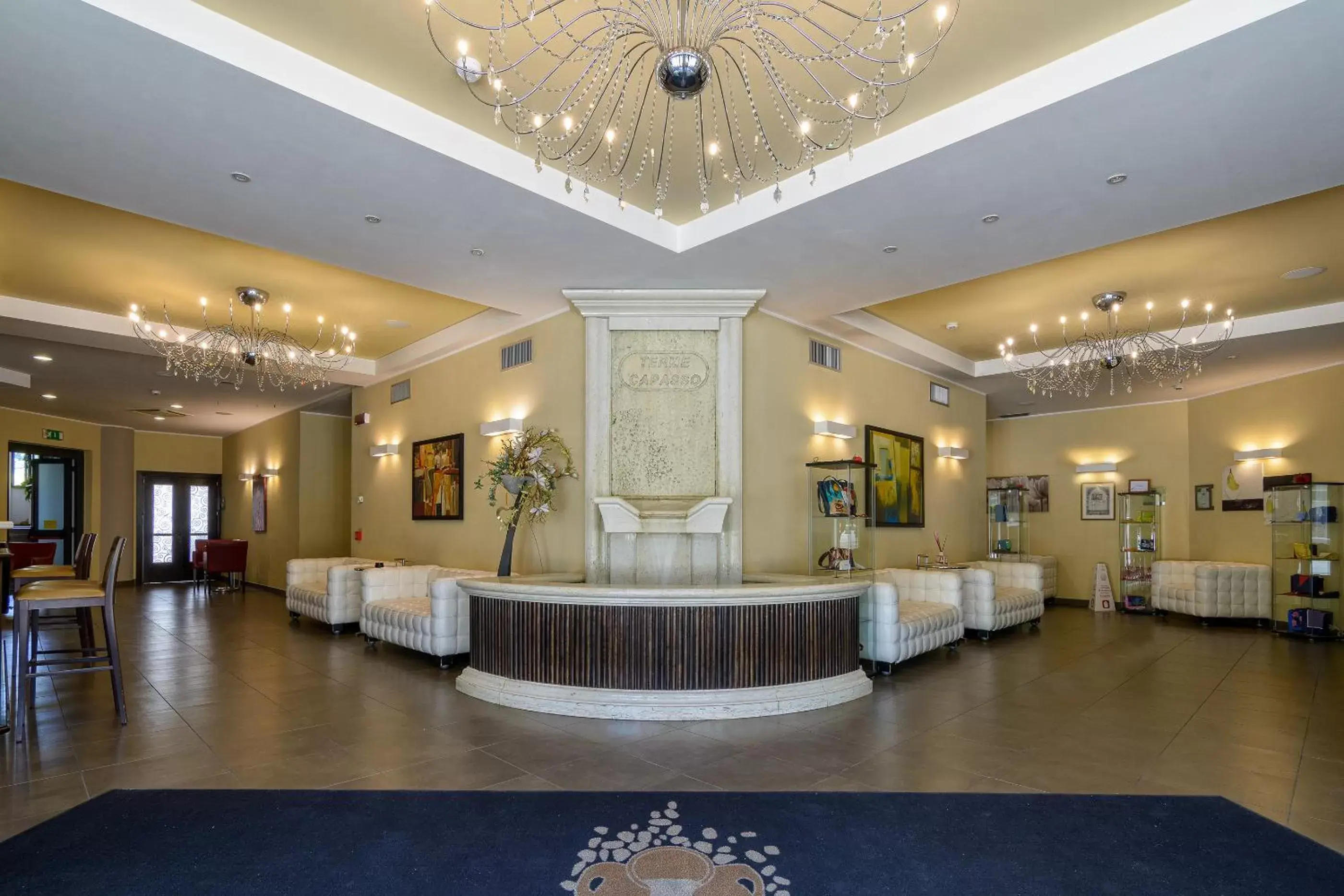 Lobby or reception, Banquet Facilities in Hotel Terme Capasso