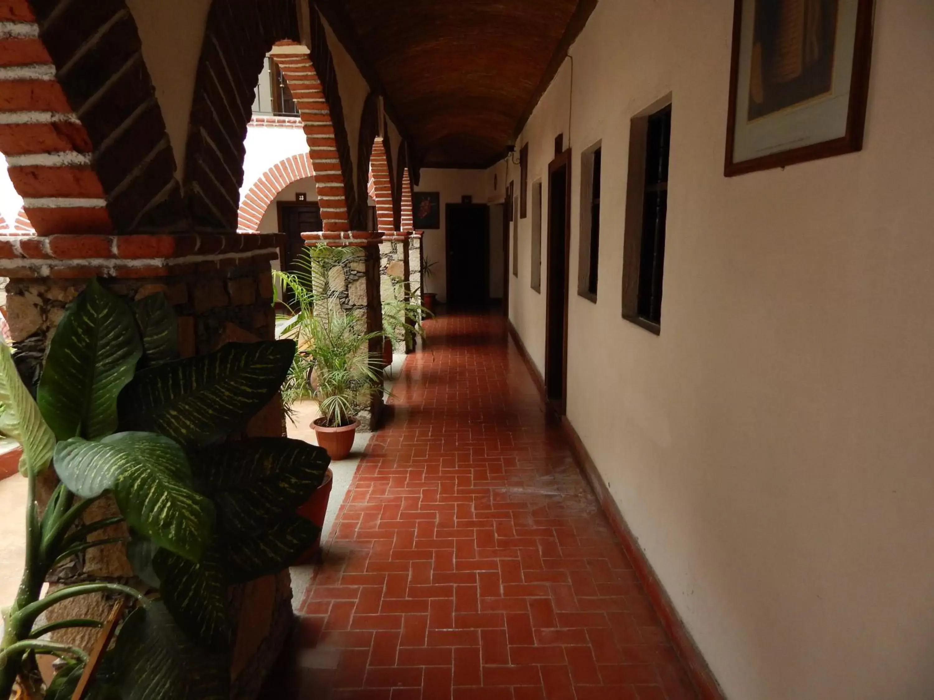 Decorative detail in Hotel Molino del Rey