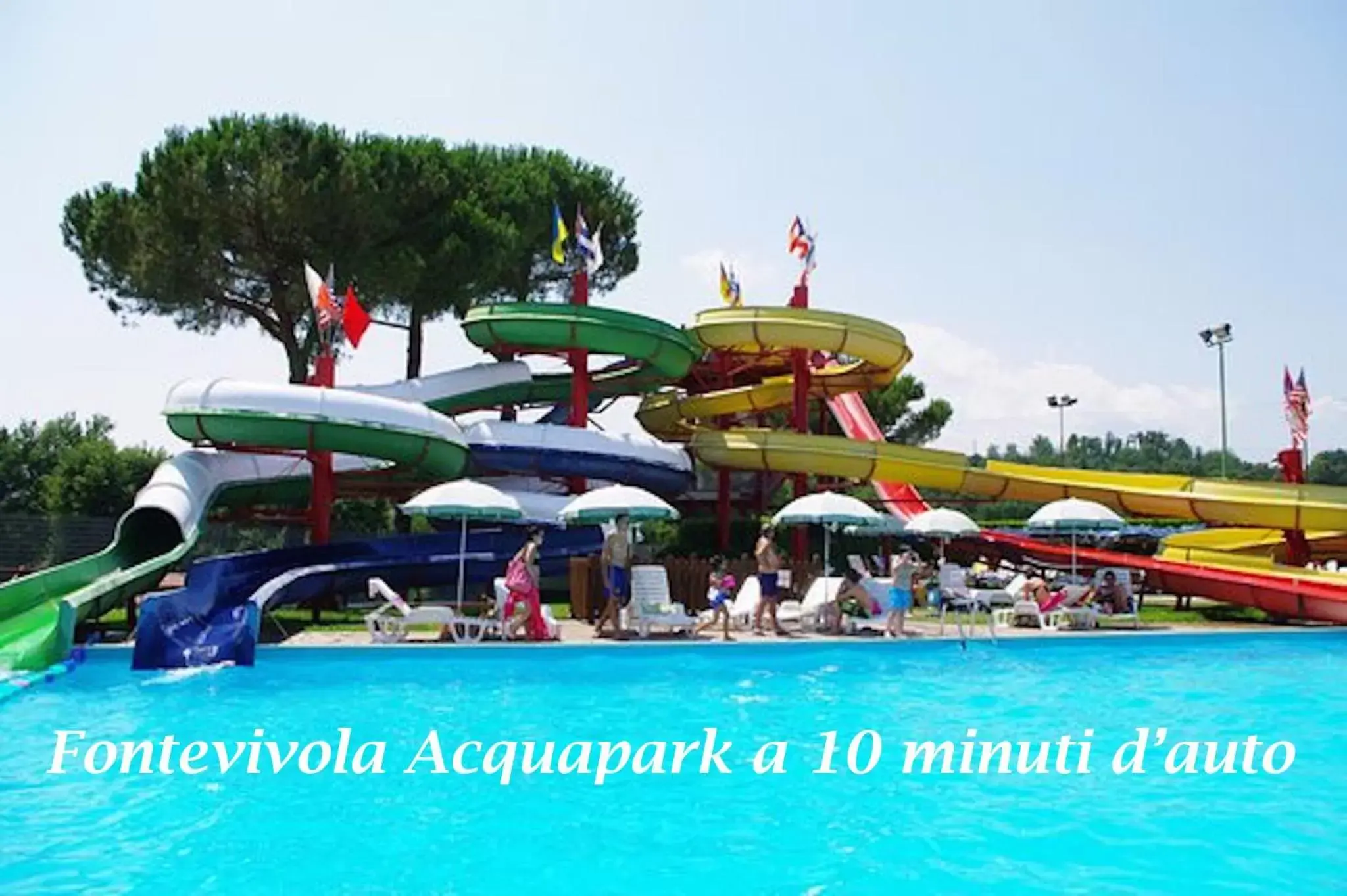 Aqua park, Water Park in Casale Fedele Family Village Vicino al Borgo