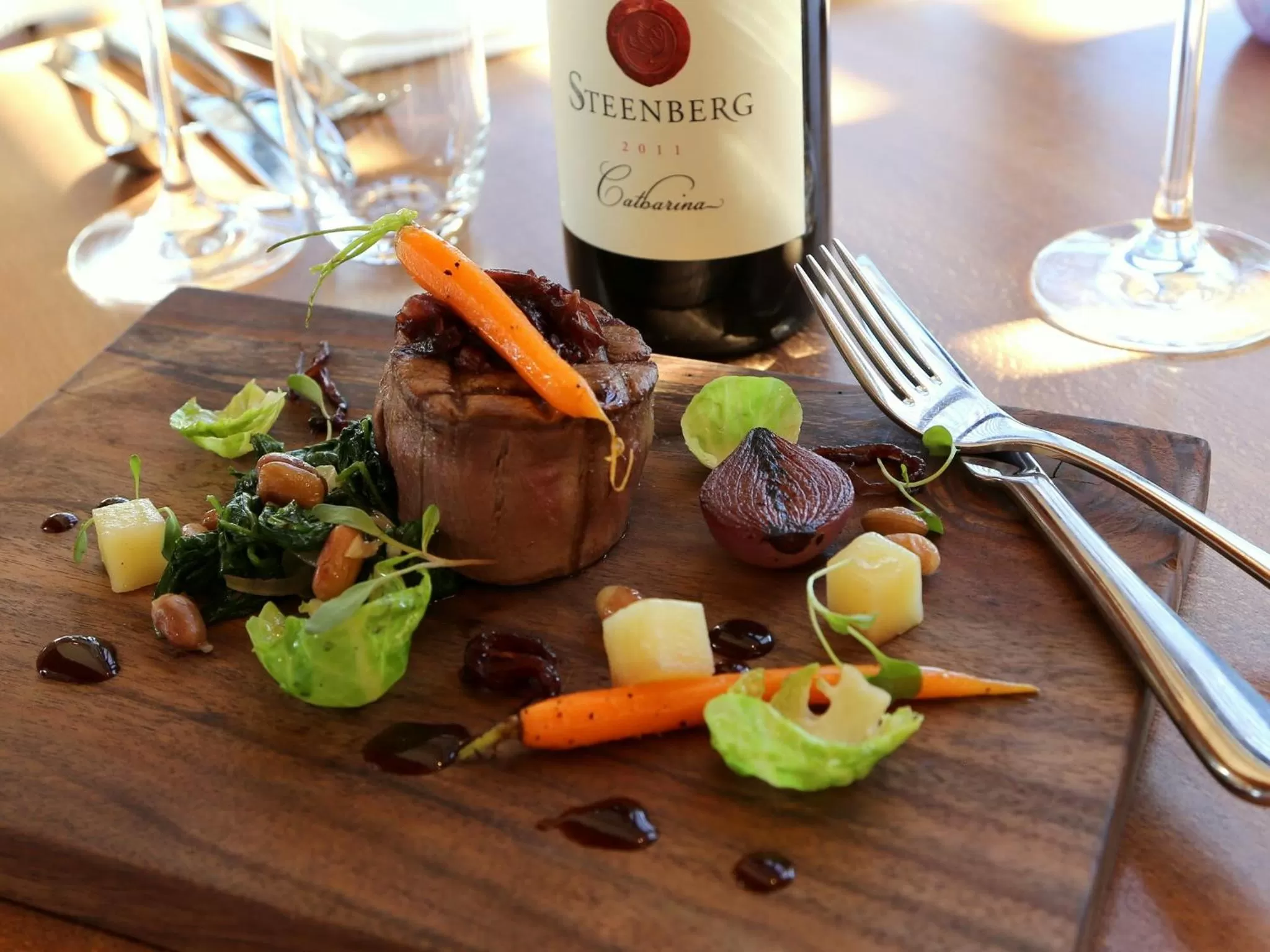 Food close-up in Oubaai Hotel Golf & Spa