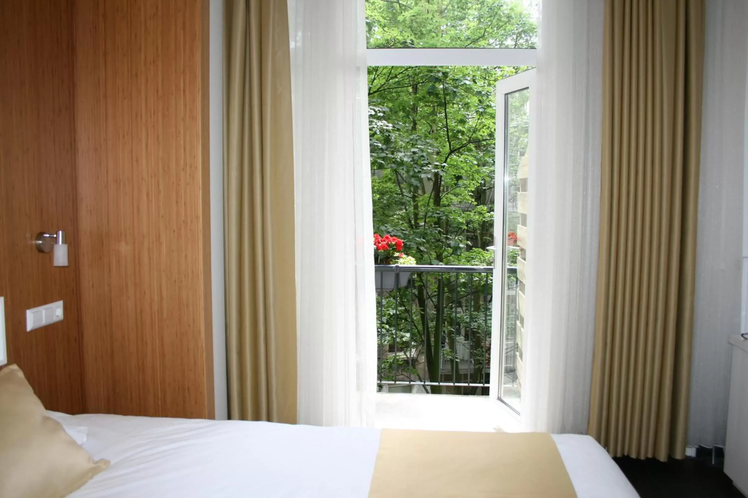 Bed in Hotel Larende