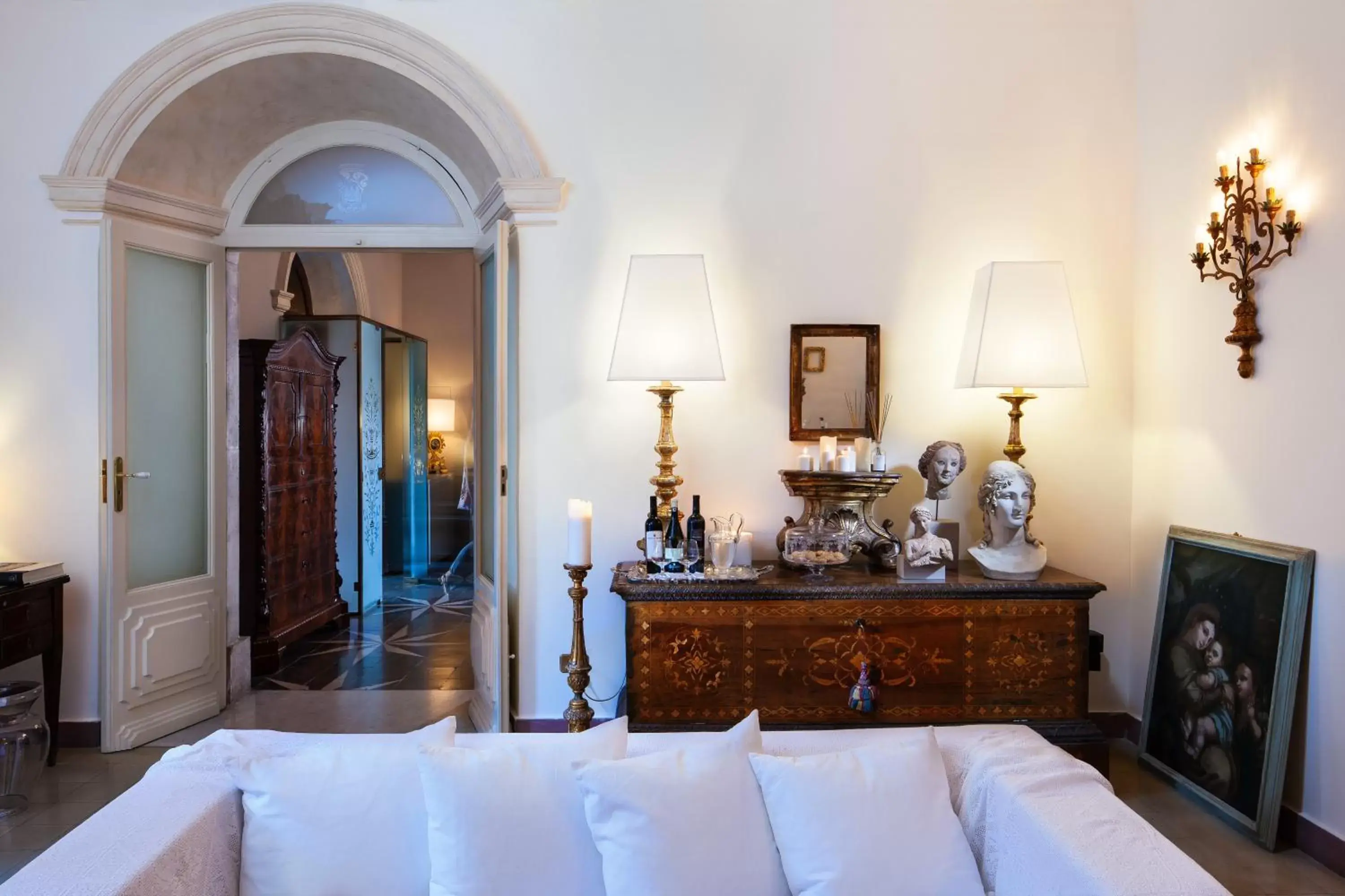 Living room, Room Photo in Hotel Villa Taormina