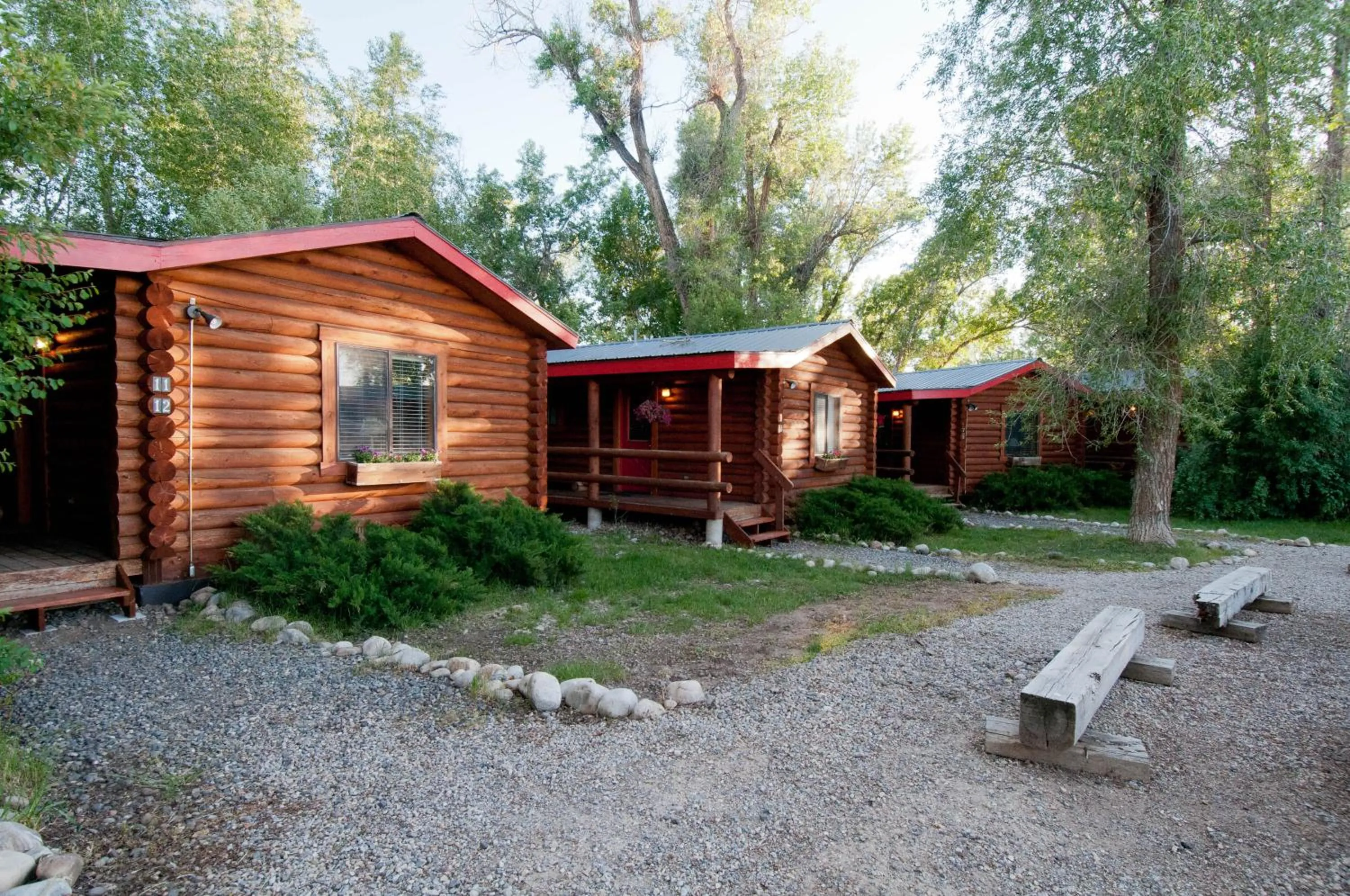Natural landscape in Teton Valley Cabins