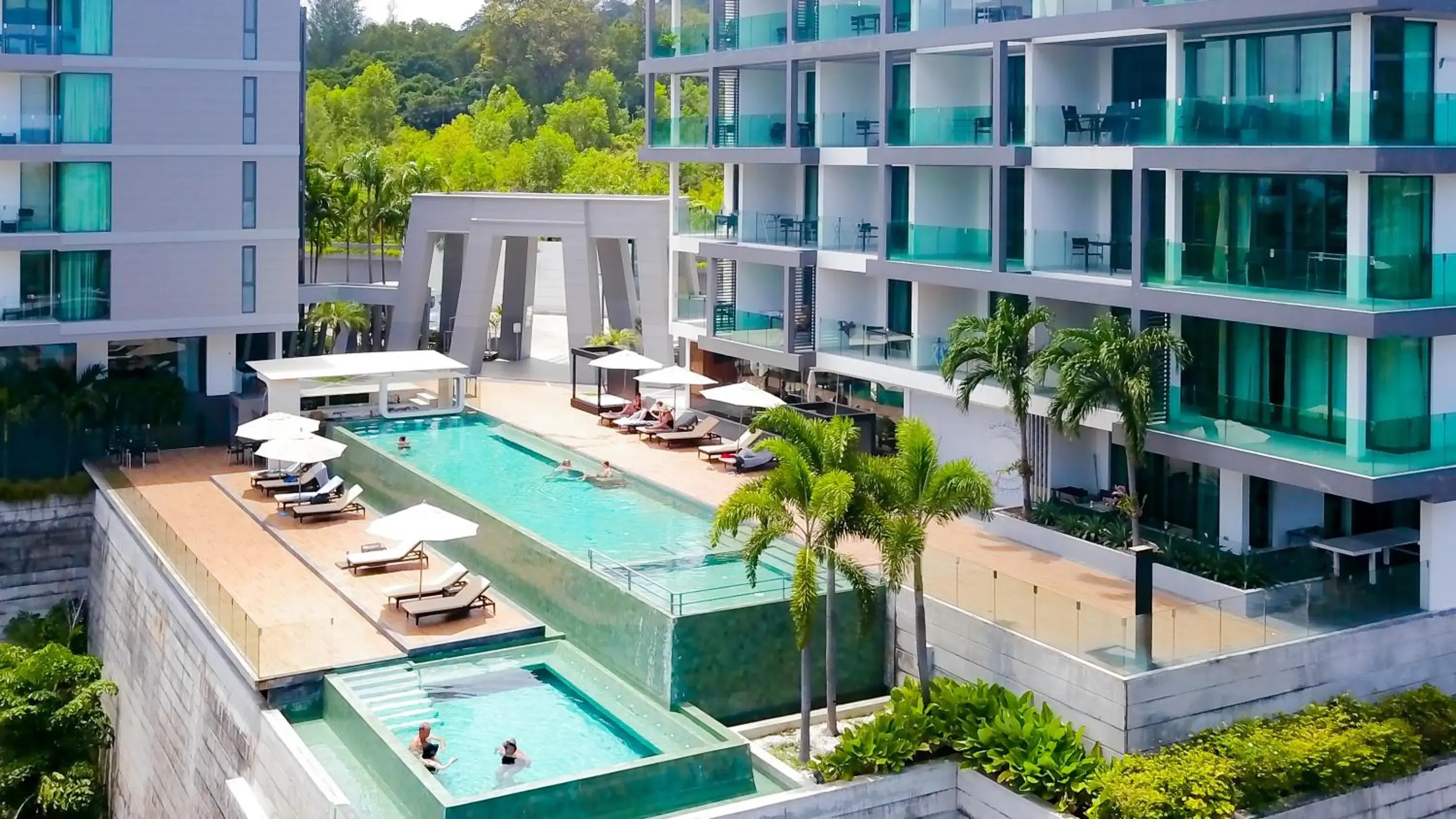 Facade/entrance, Pool View in Lets Phuket Twin Sands Resort & Spa-SHA Extra Plus