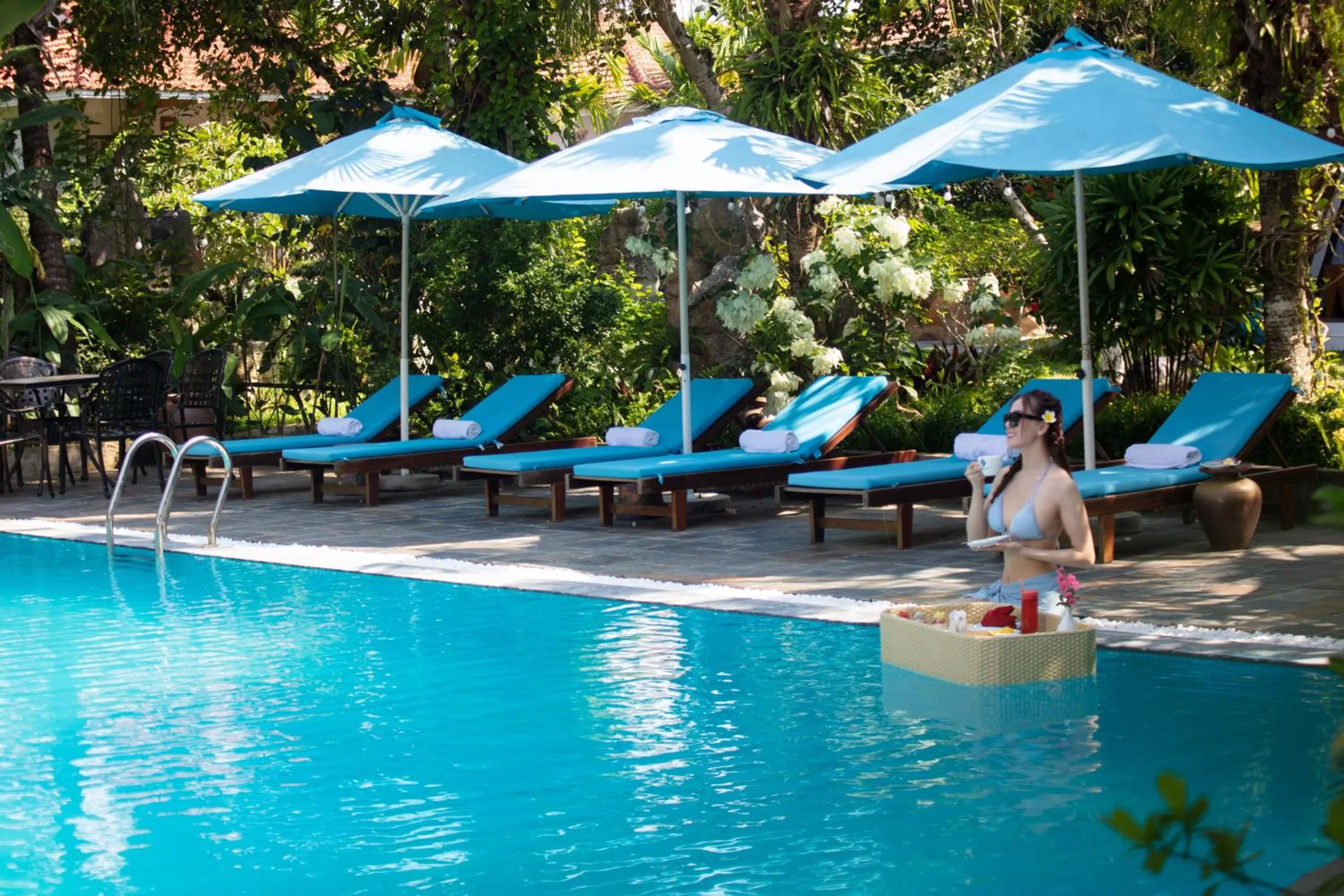 Swimming pool in Bai Dinh Garden Resort & Spa