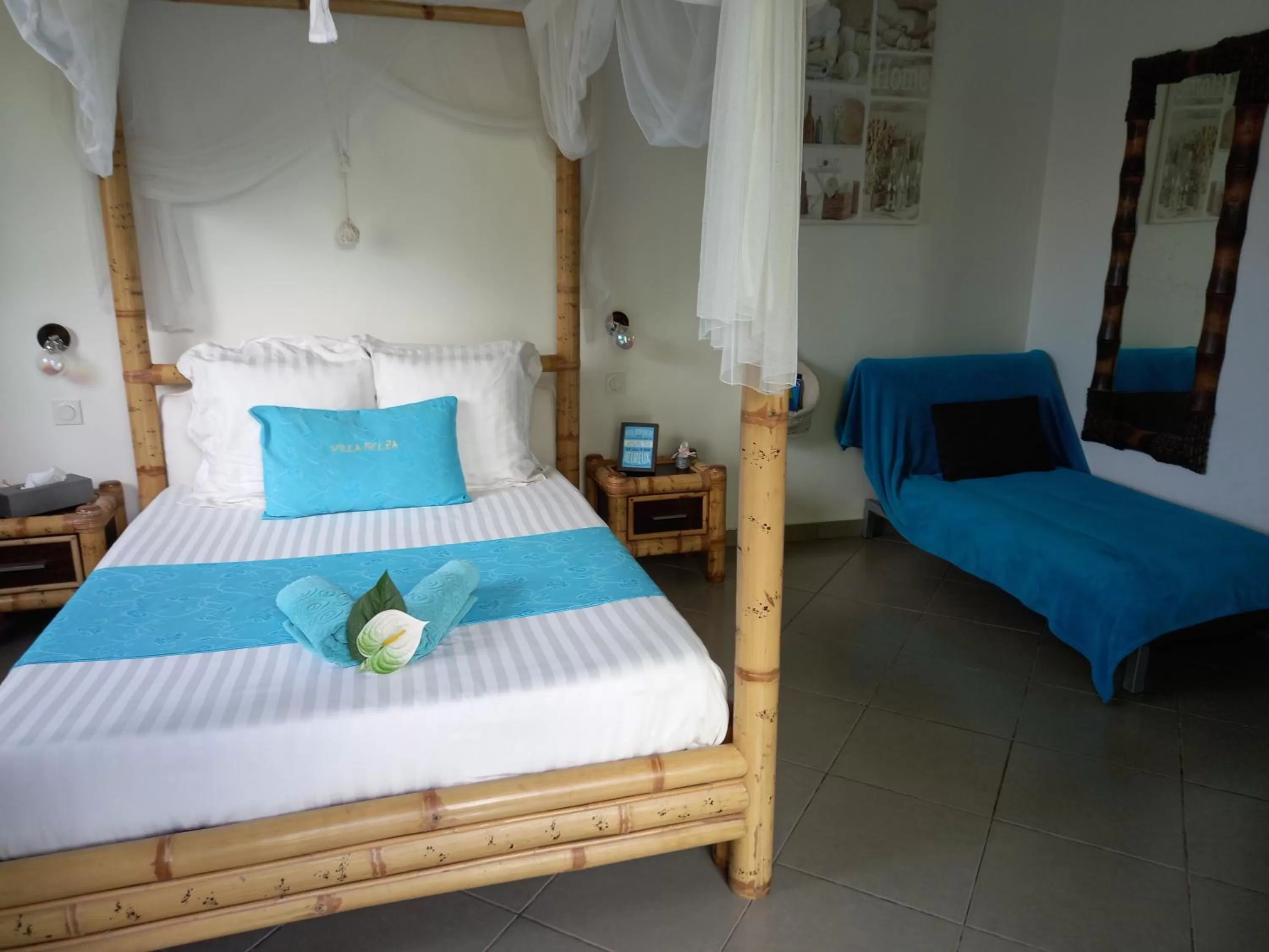 Photo of the whole room, Bed in Villa Belza et SPA