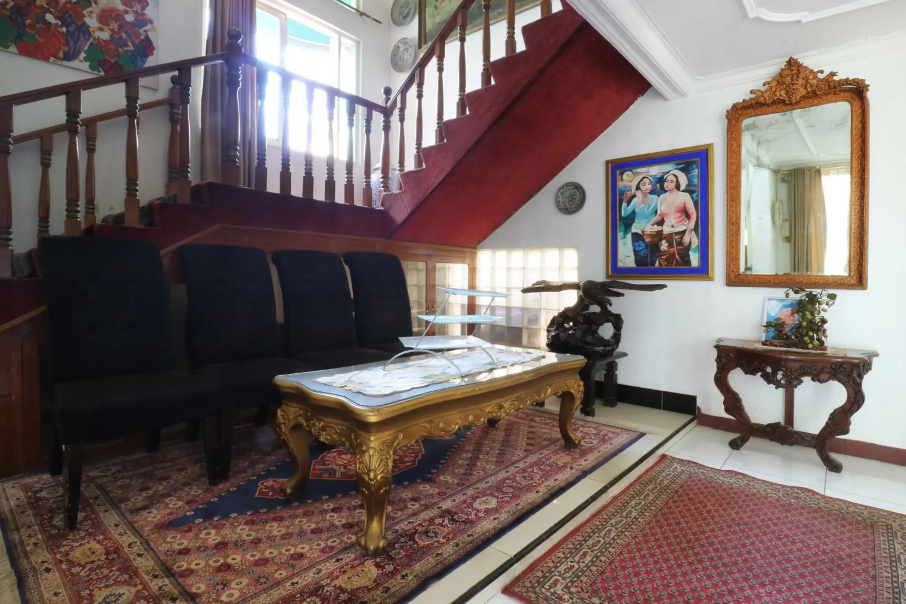 Living room, Seating Area in Villa Sri Manganti