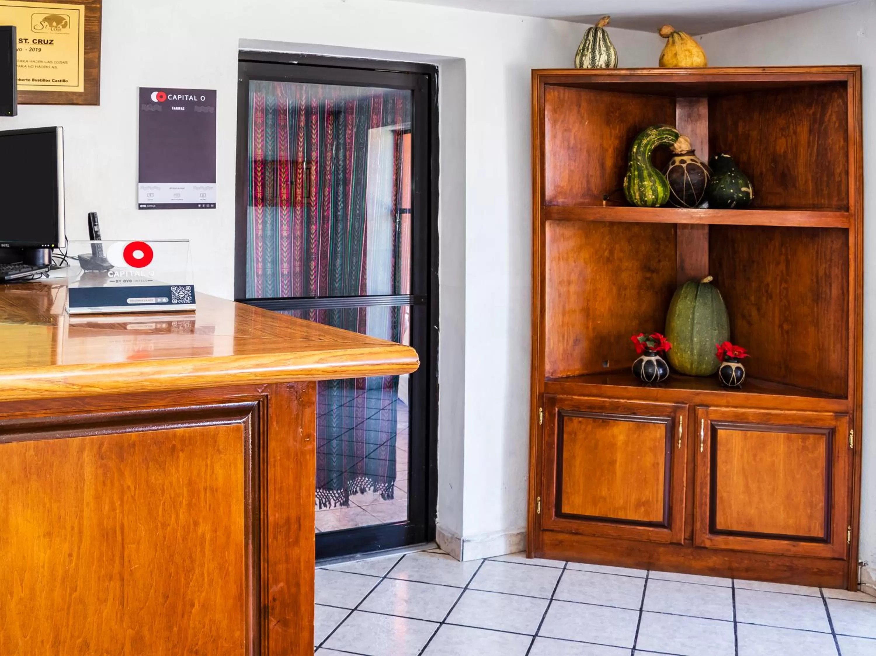 Lobby or reception, Kitchen/Kitchenette in Paraje Santa Cruz