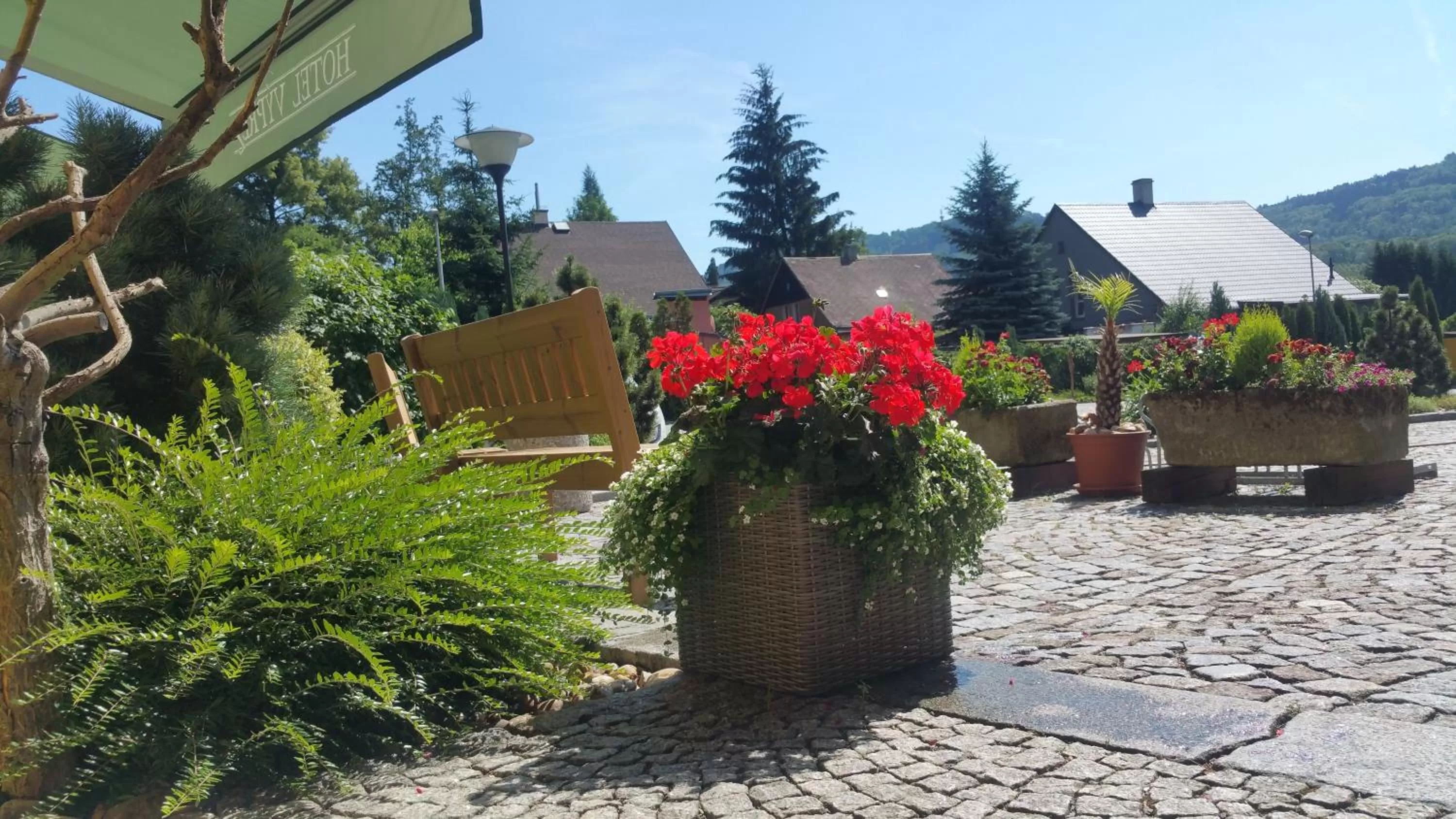 Decorative detail in Hotel Výpřež - Děčín