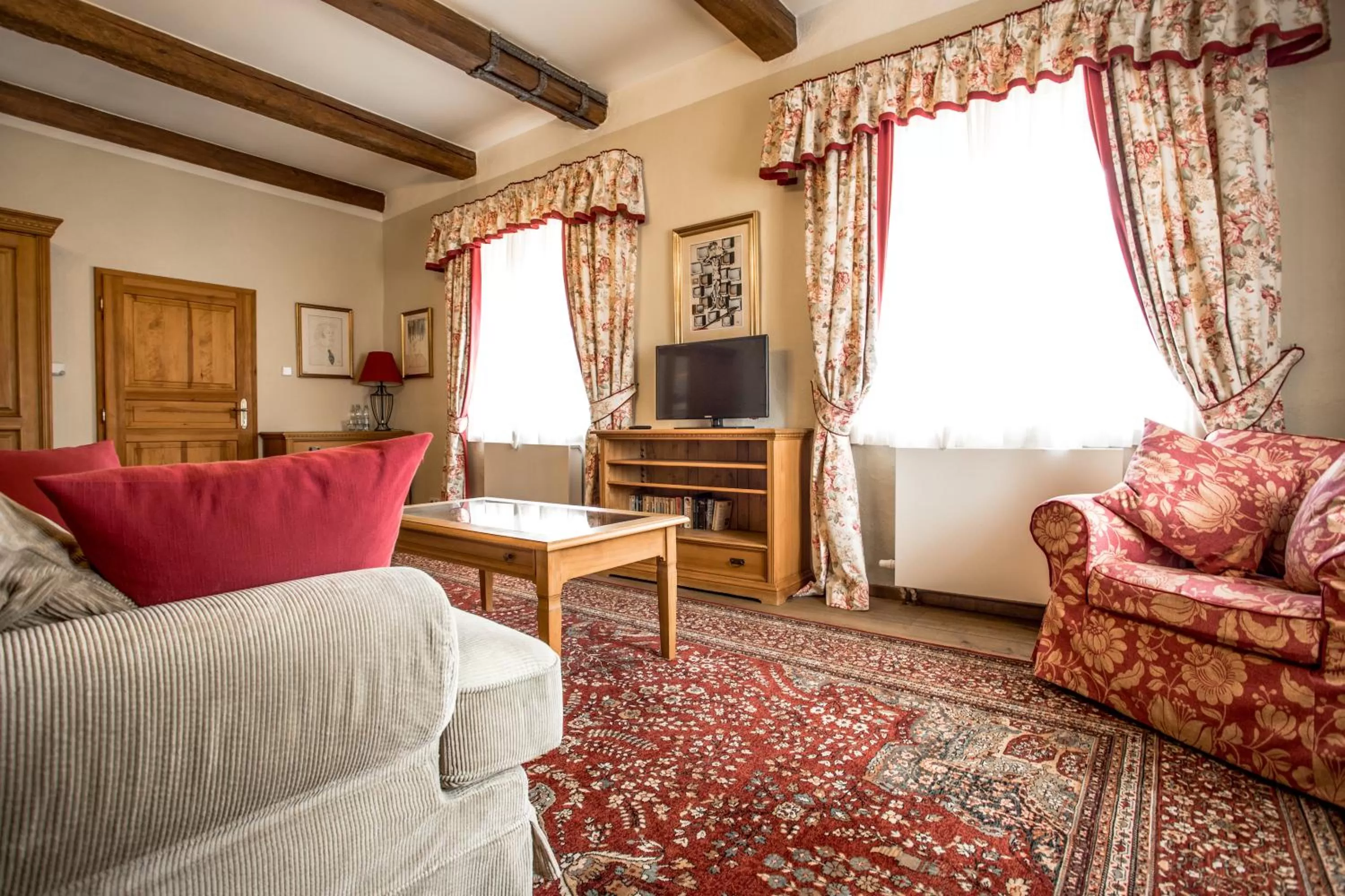 Seating area in Hotel Dvur Hoffmeister