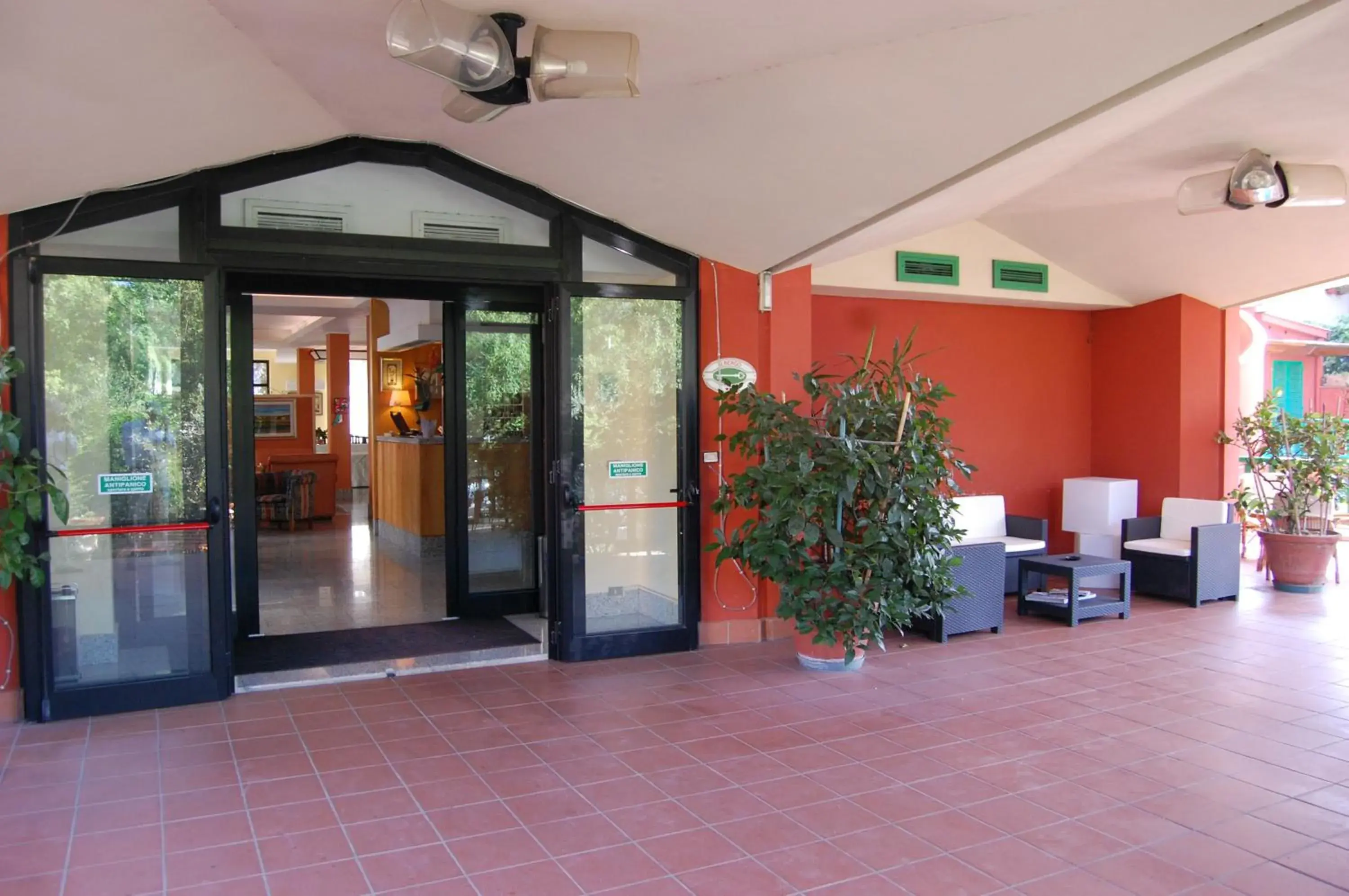 Facade/entrance in Hotel La Querceta