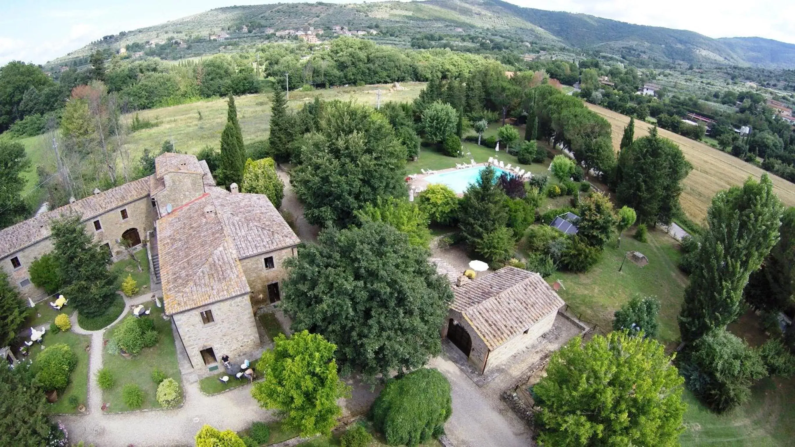 Day, Bird's-eye View in Residence Il Casale