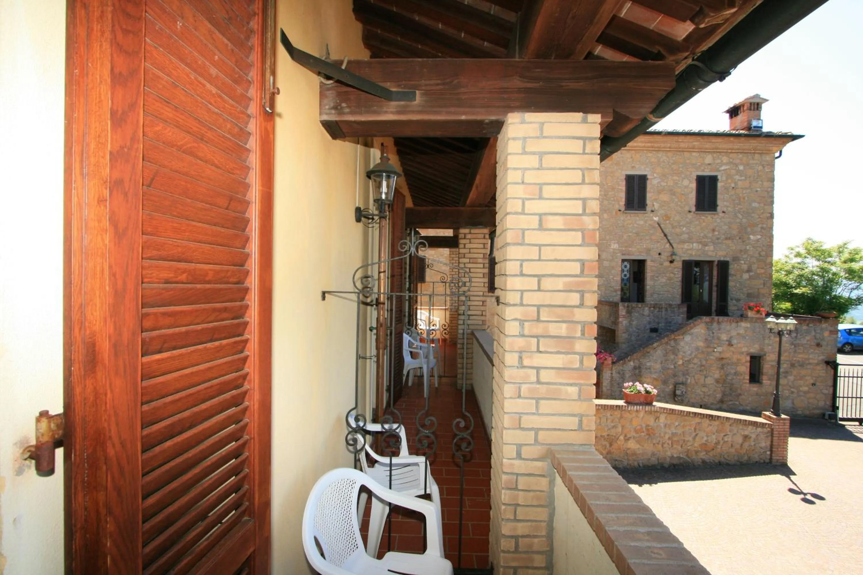 Balcony/Terrace in Villa Nencini