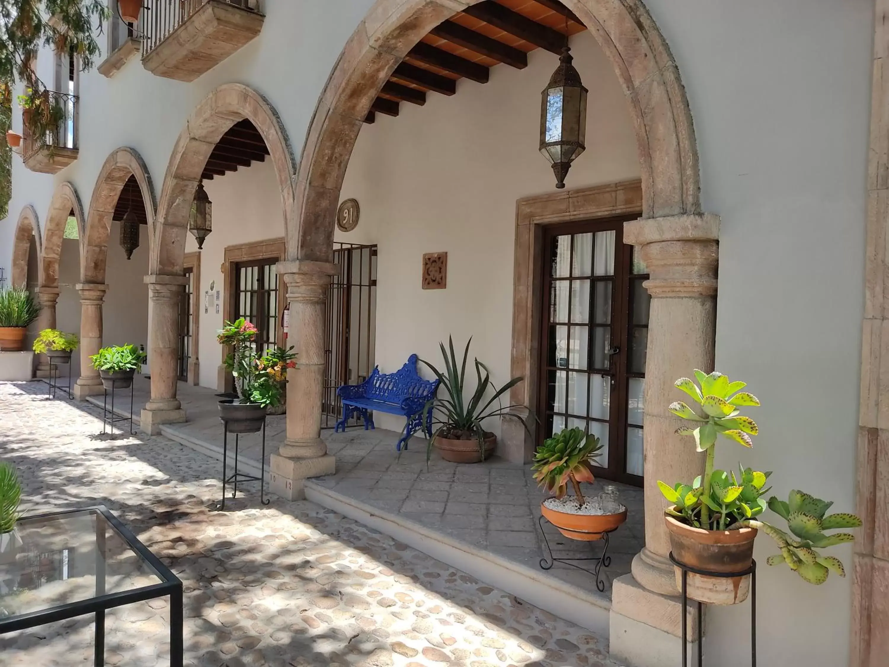 Patio in Casa Goyri San Miguel de Allende