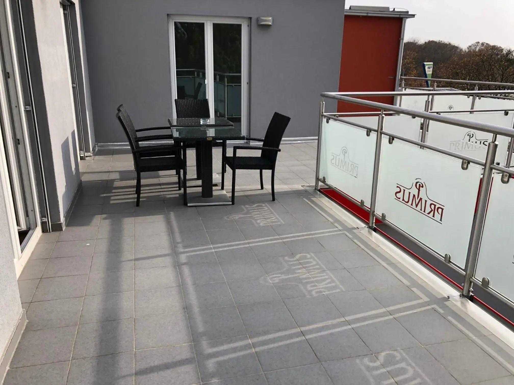 Balcony/Terrace in Primus Hotel & Apartments